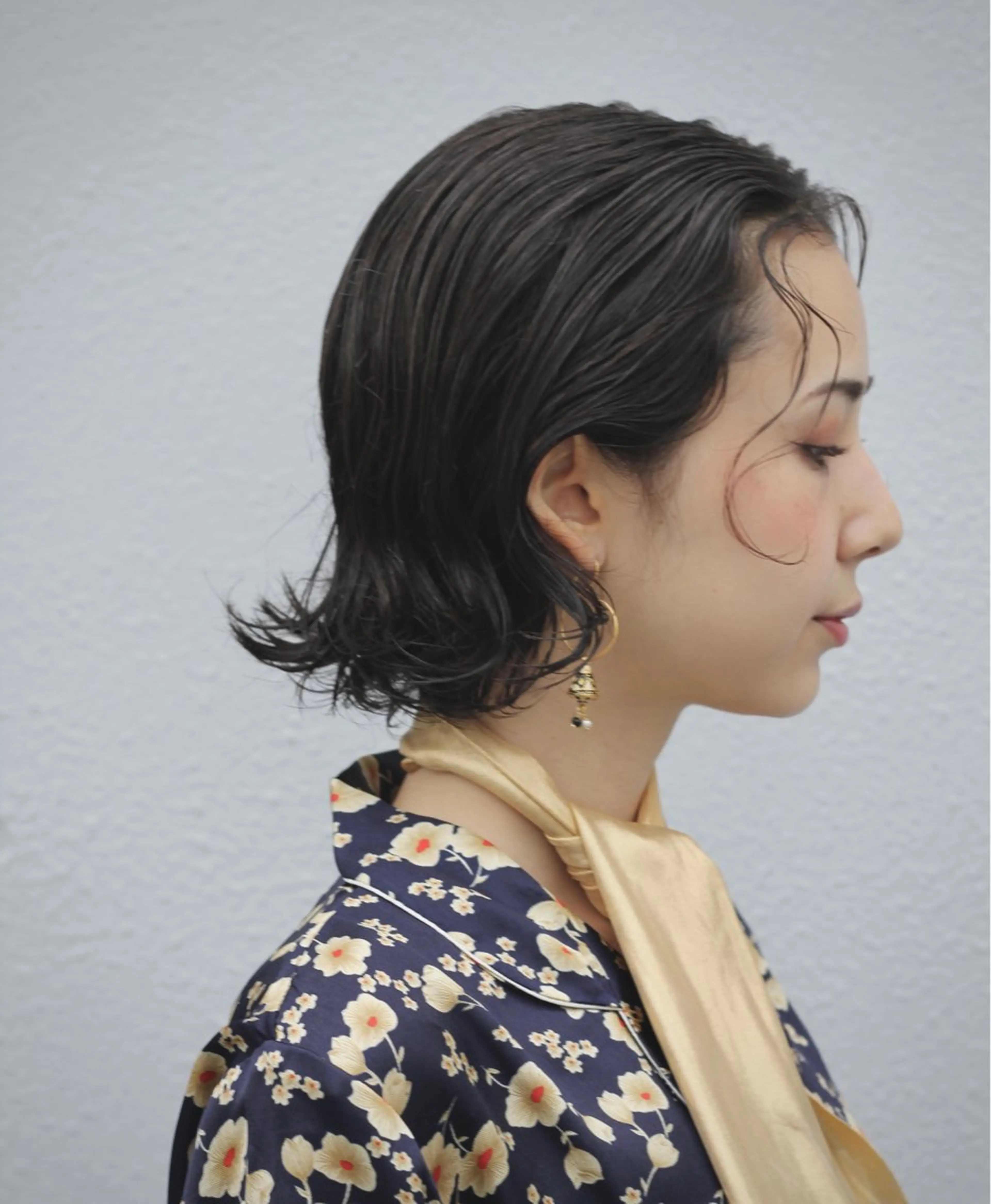 ミディアム パーマ Ikeda Uのヘアスタイル