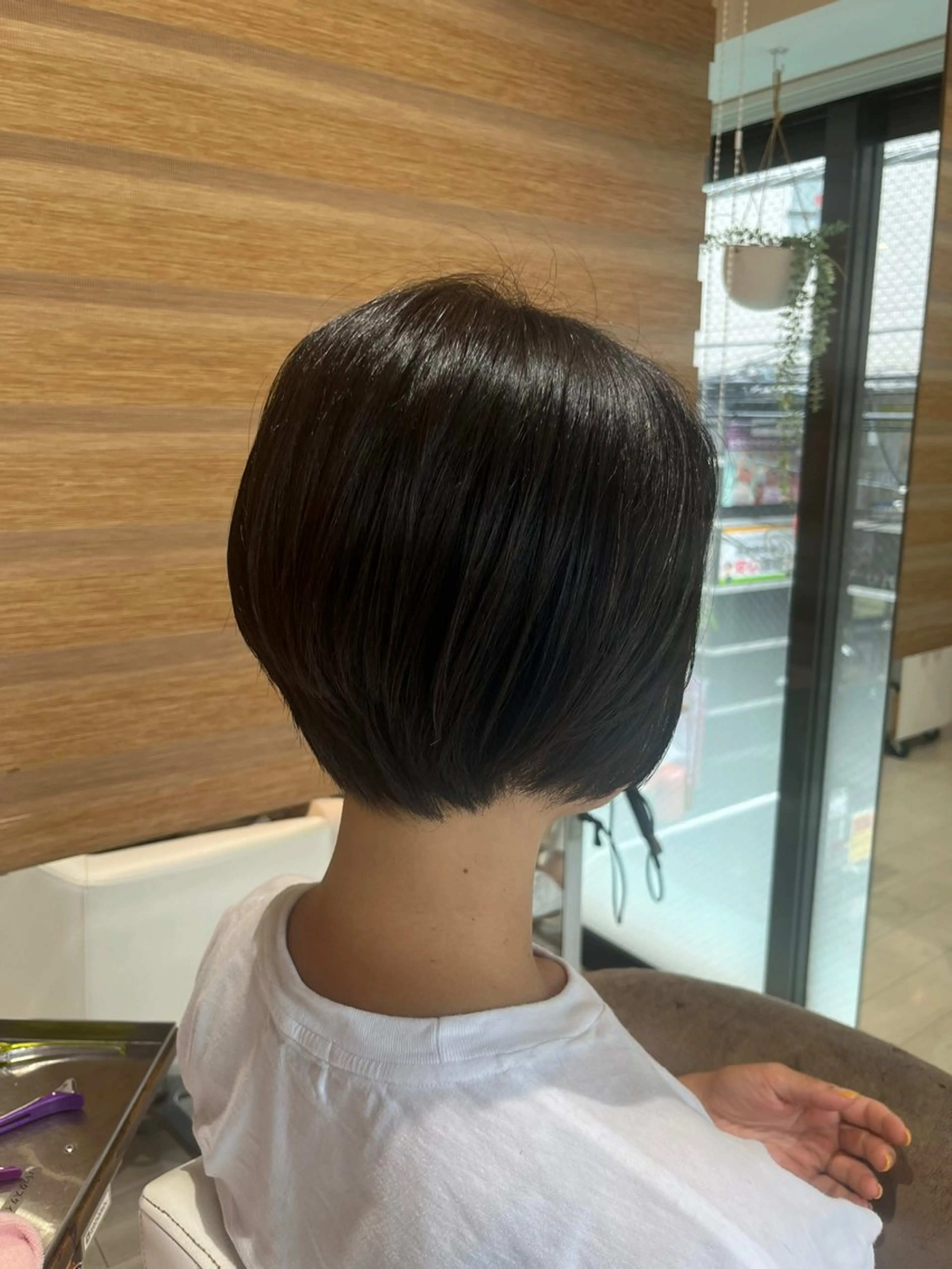 ショート ショートボブ ボブ ショートヘア 須藤 百合香のヘアスタイル