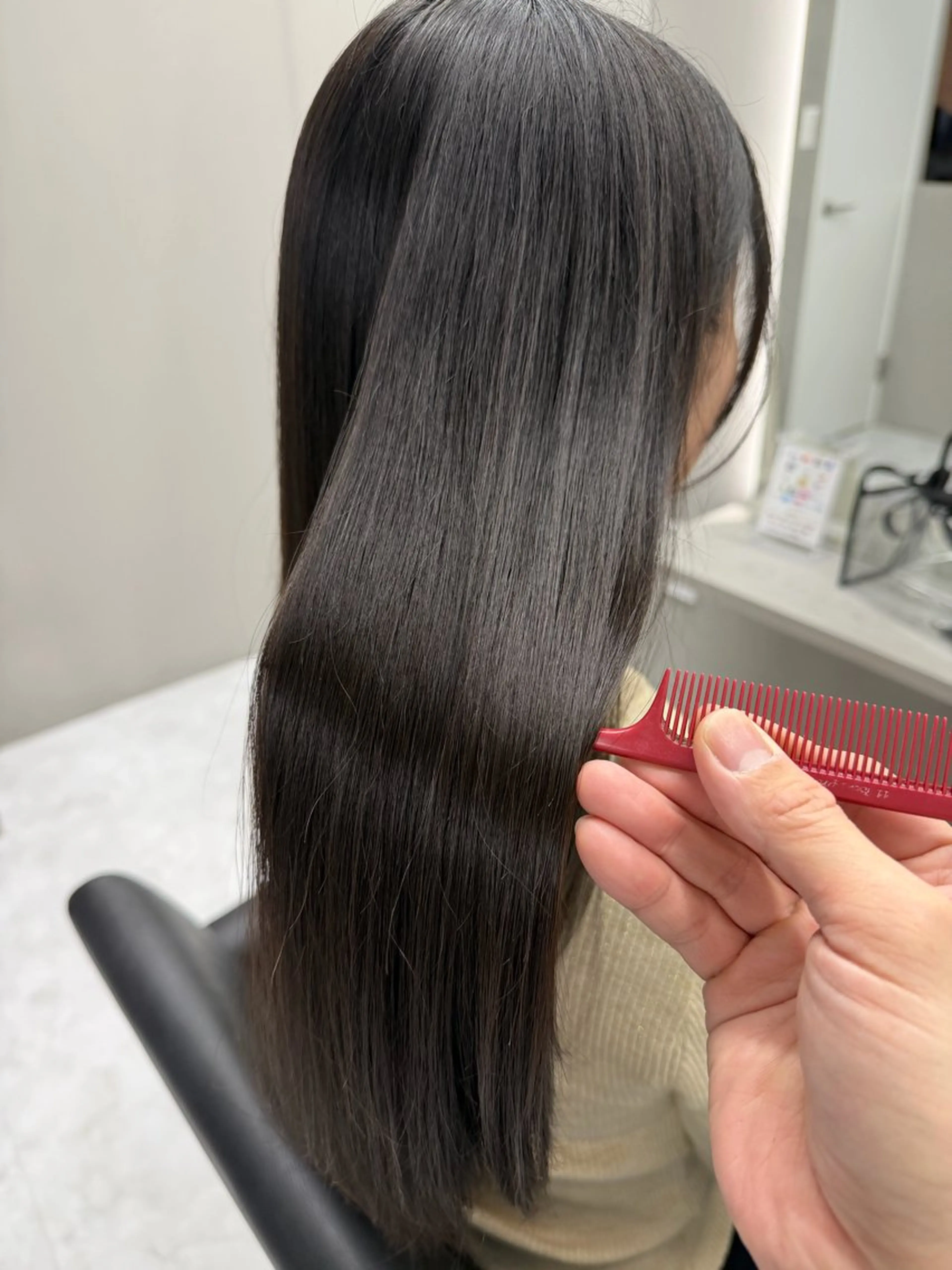 ロング 髪質改善 縮毛矯正 ✨中野✨髪質改善✨ 野口虎剛のヘアスタイル