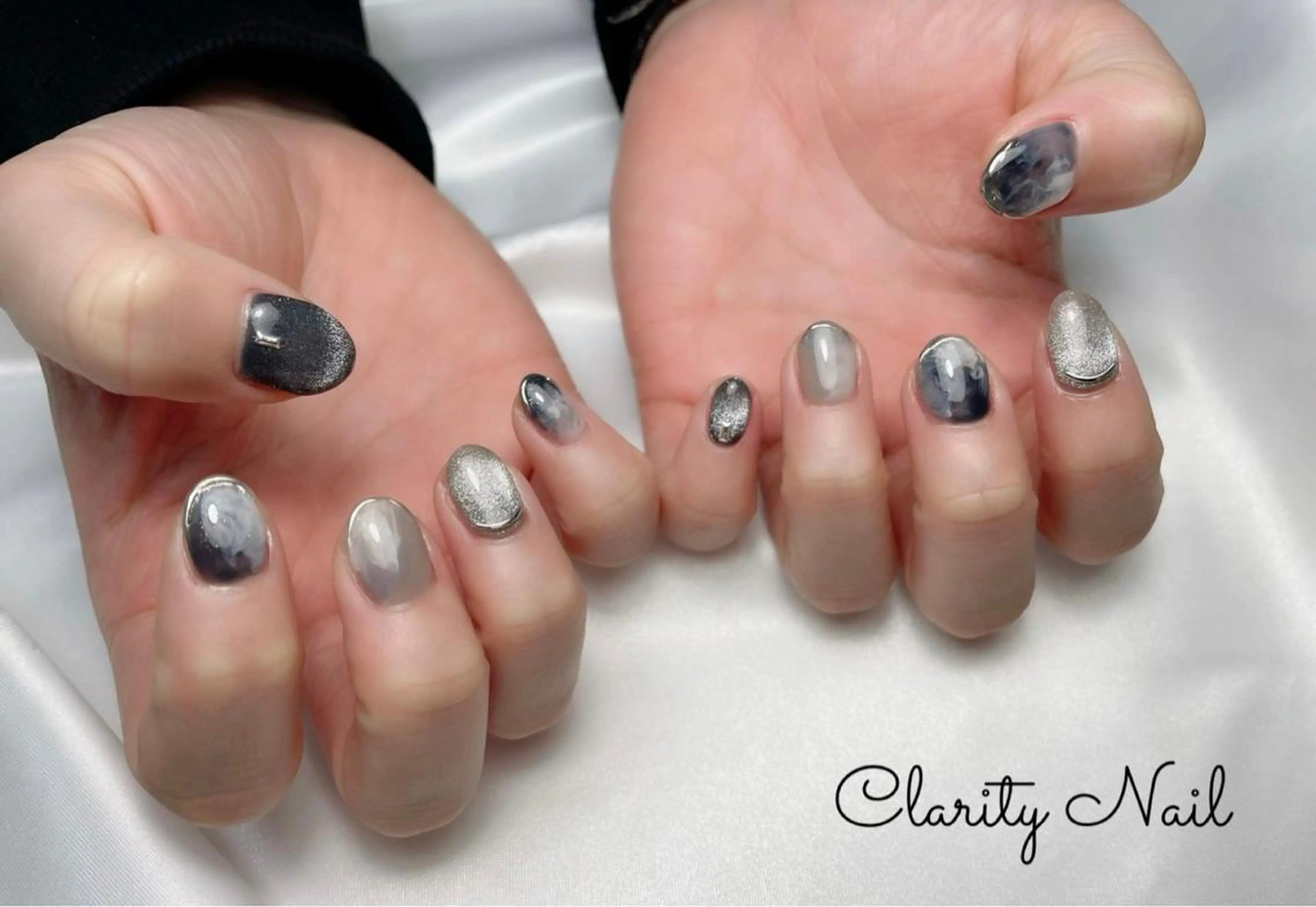 ネイル アートネイル 持ち込み ハンドネイル Clarity Nailのネイルデザイン