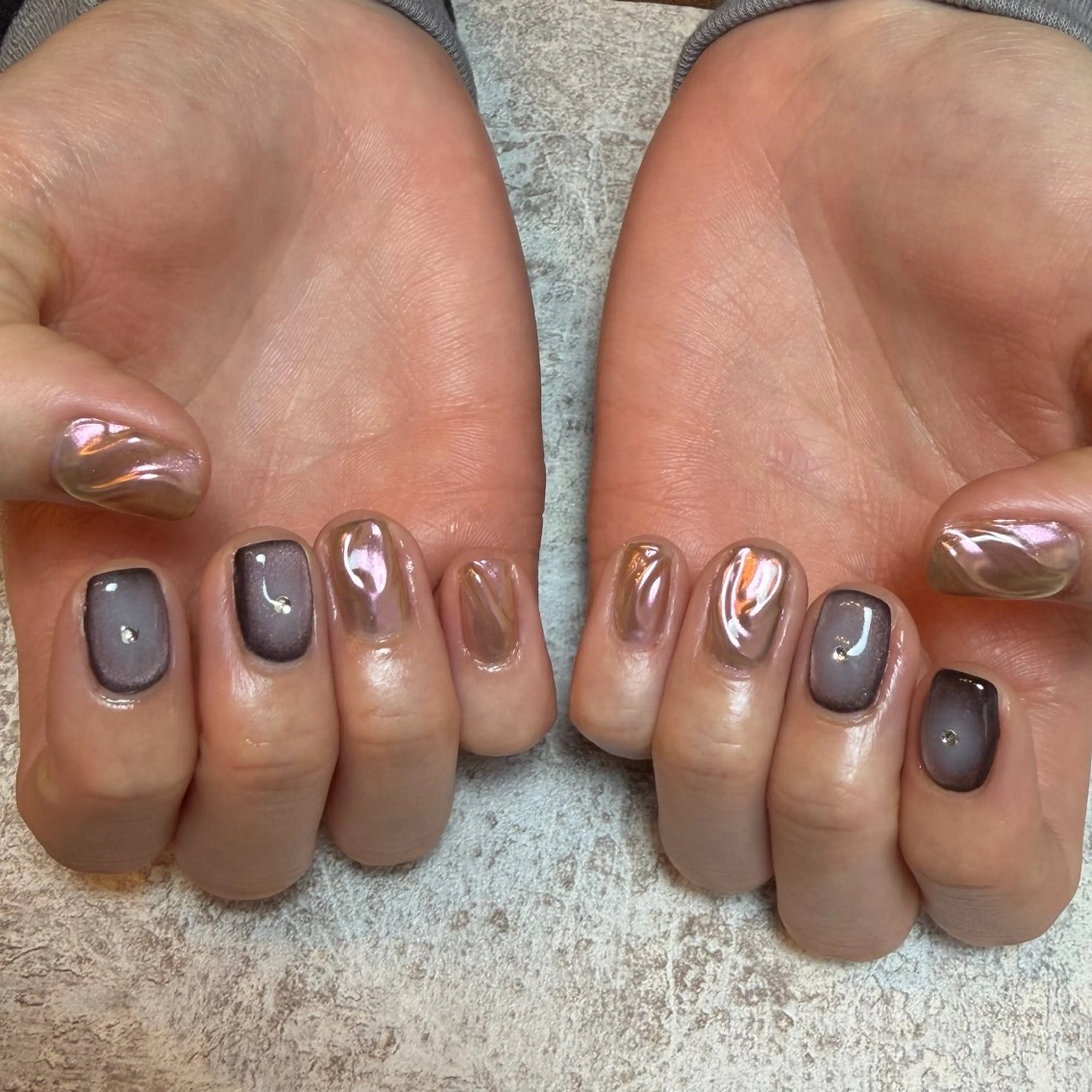 ネイル 自由が丘サロン あやめ💅のネイルデザイン