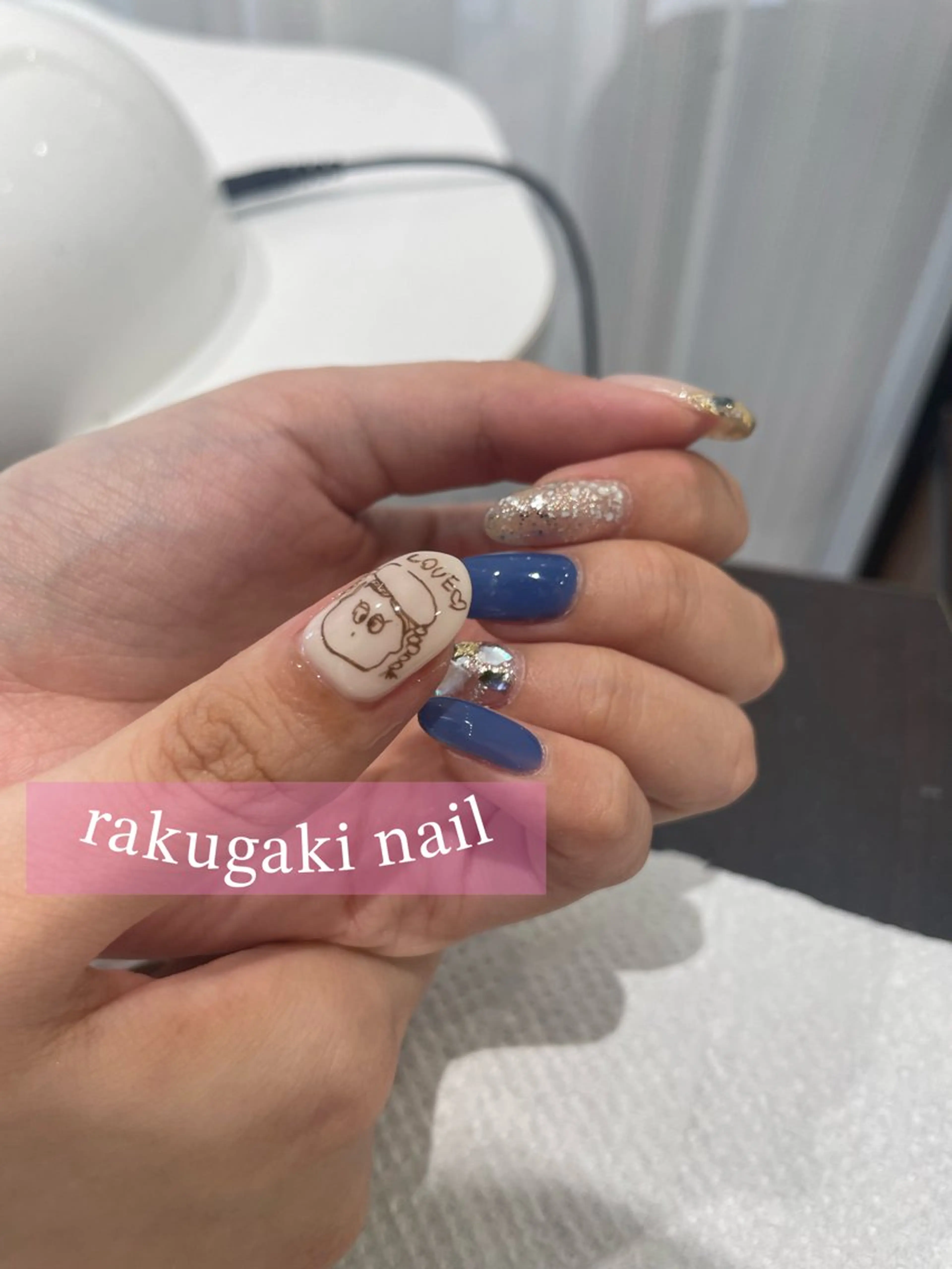 ♡【オフ無】迷ったらコチラ!90分パーツデザイン(持ち込み画像可)ネイルの写真