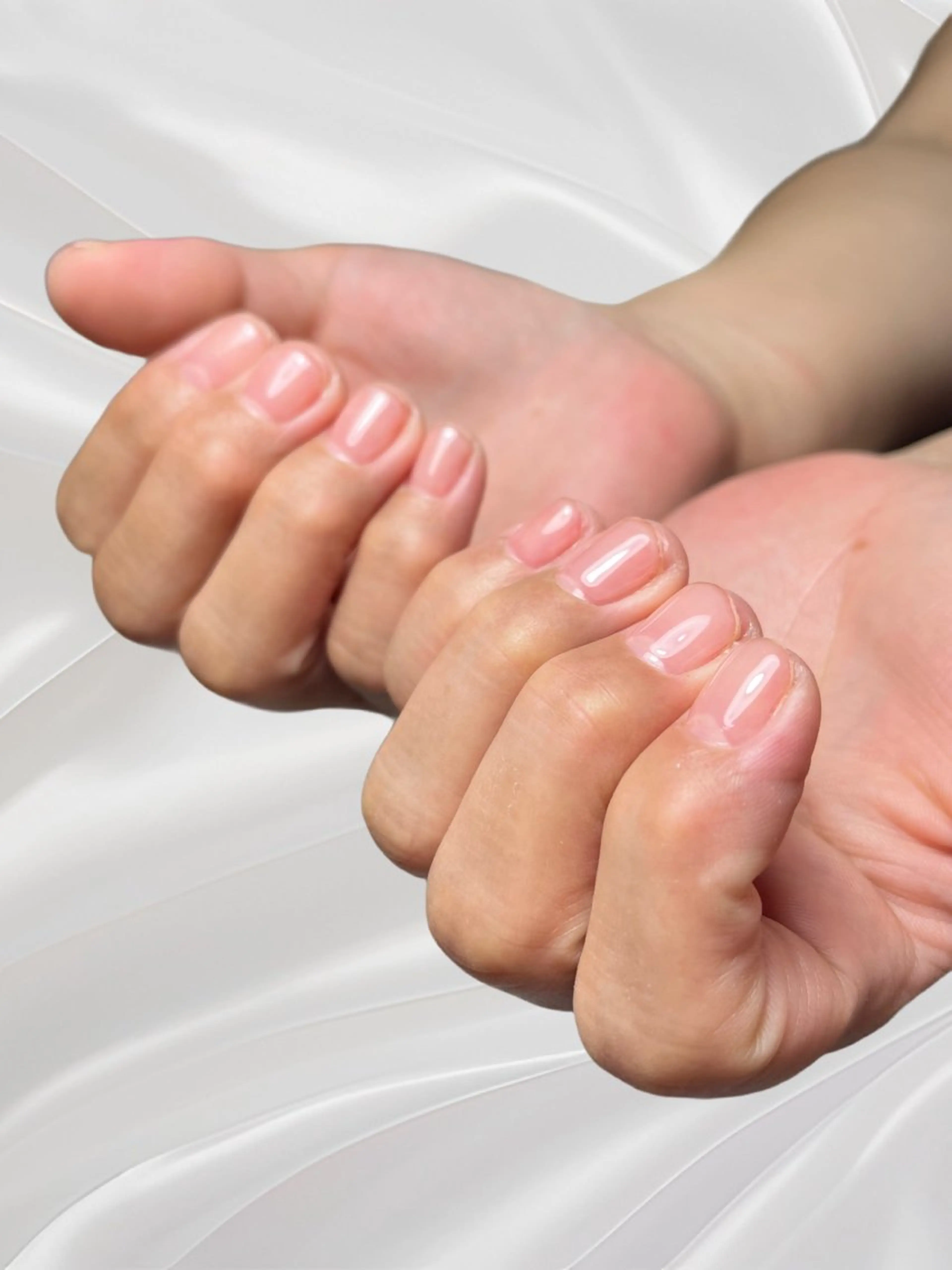 ネイル クリアネイル ハンドネイル LE'AN カマチのネイルデザイン