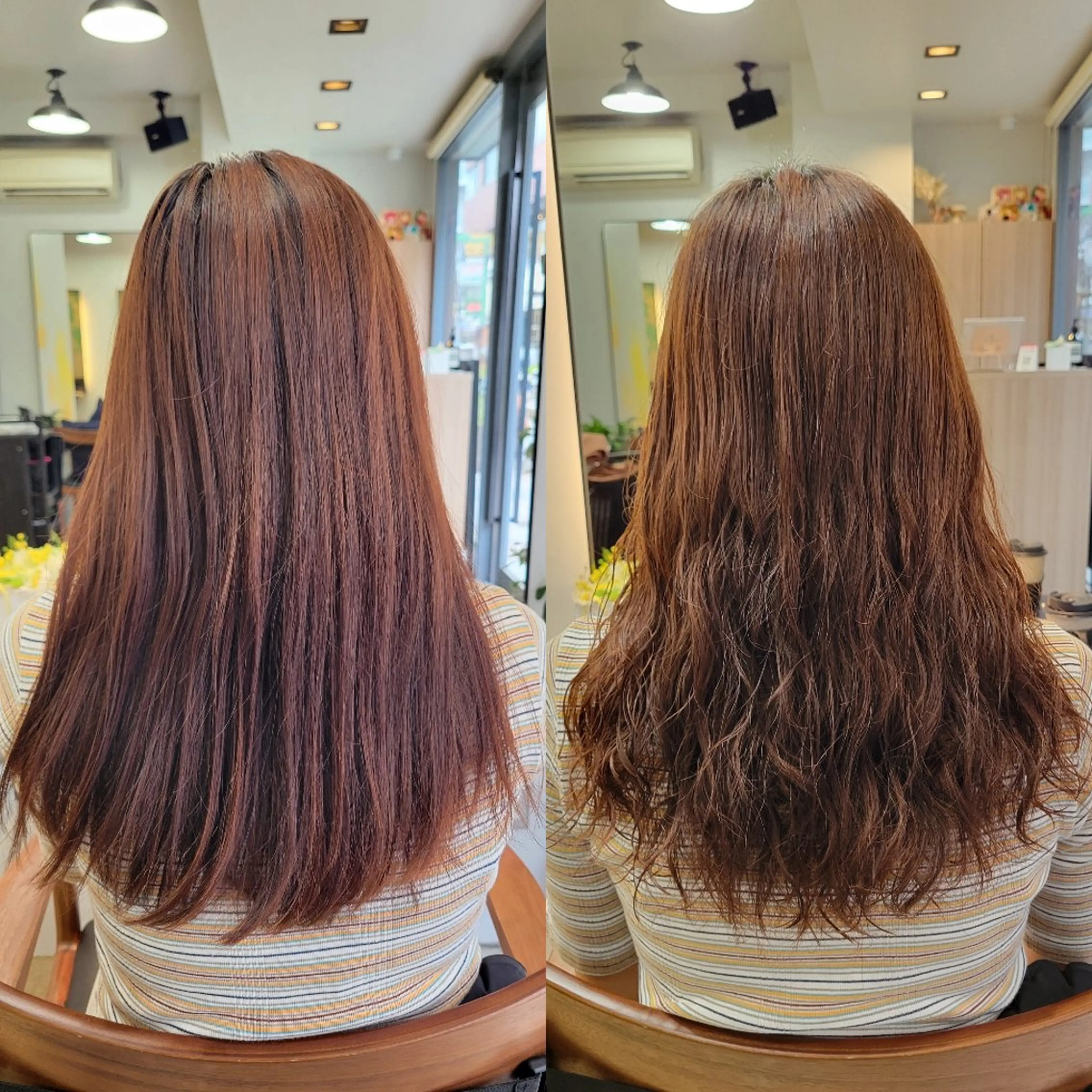 セミロング stoke TOKYO所属・野村 果音(カノン)のヘアスタイル