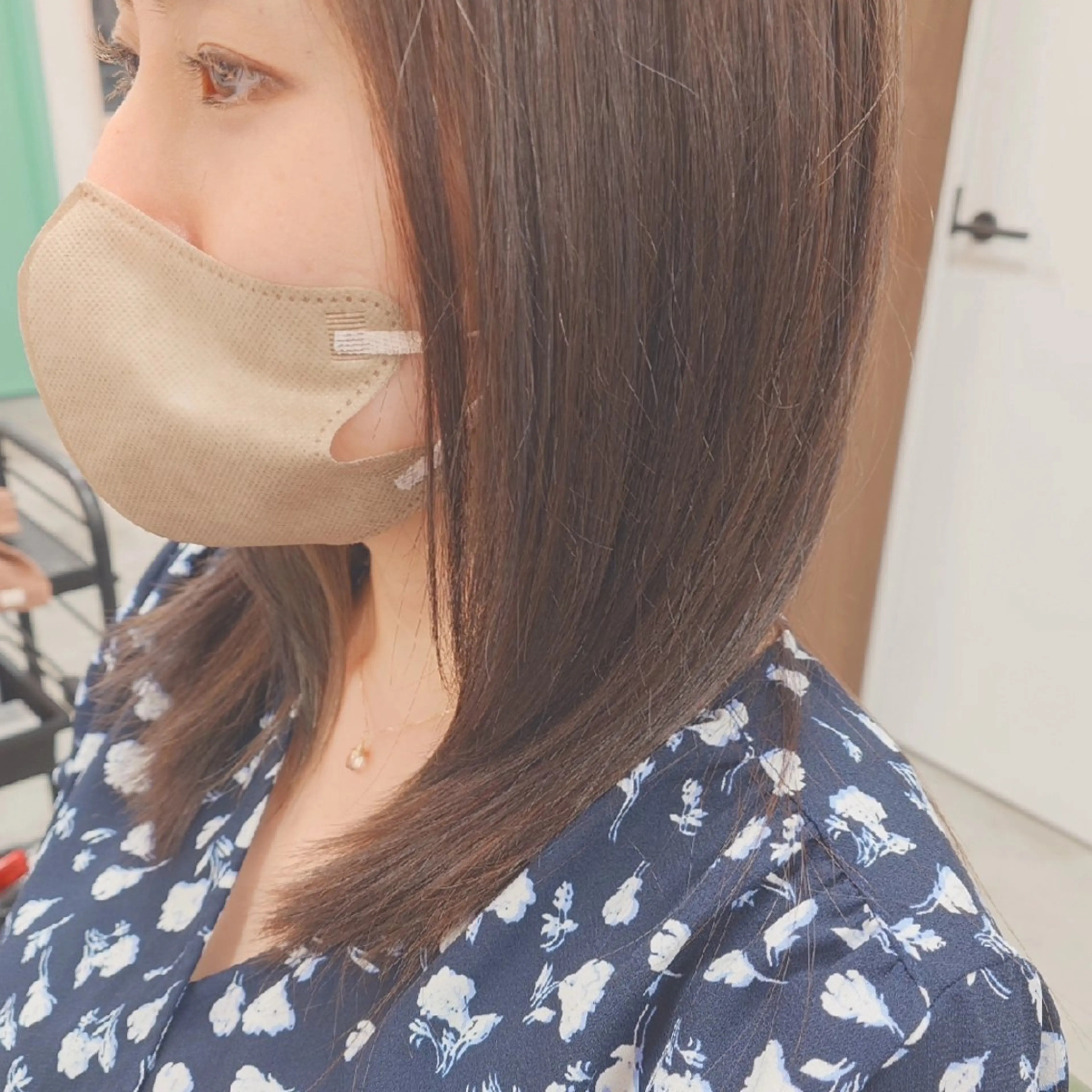 ミディアム tico 🌱shiori🌱のヘアスタイル