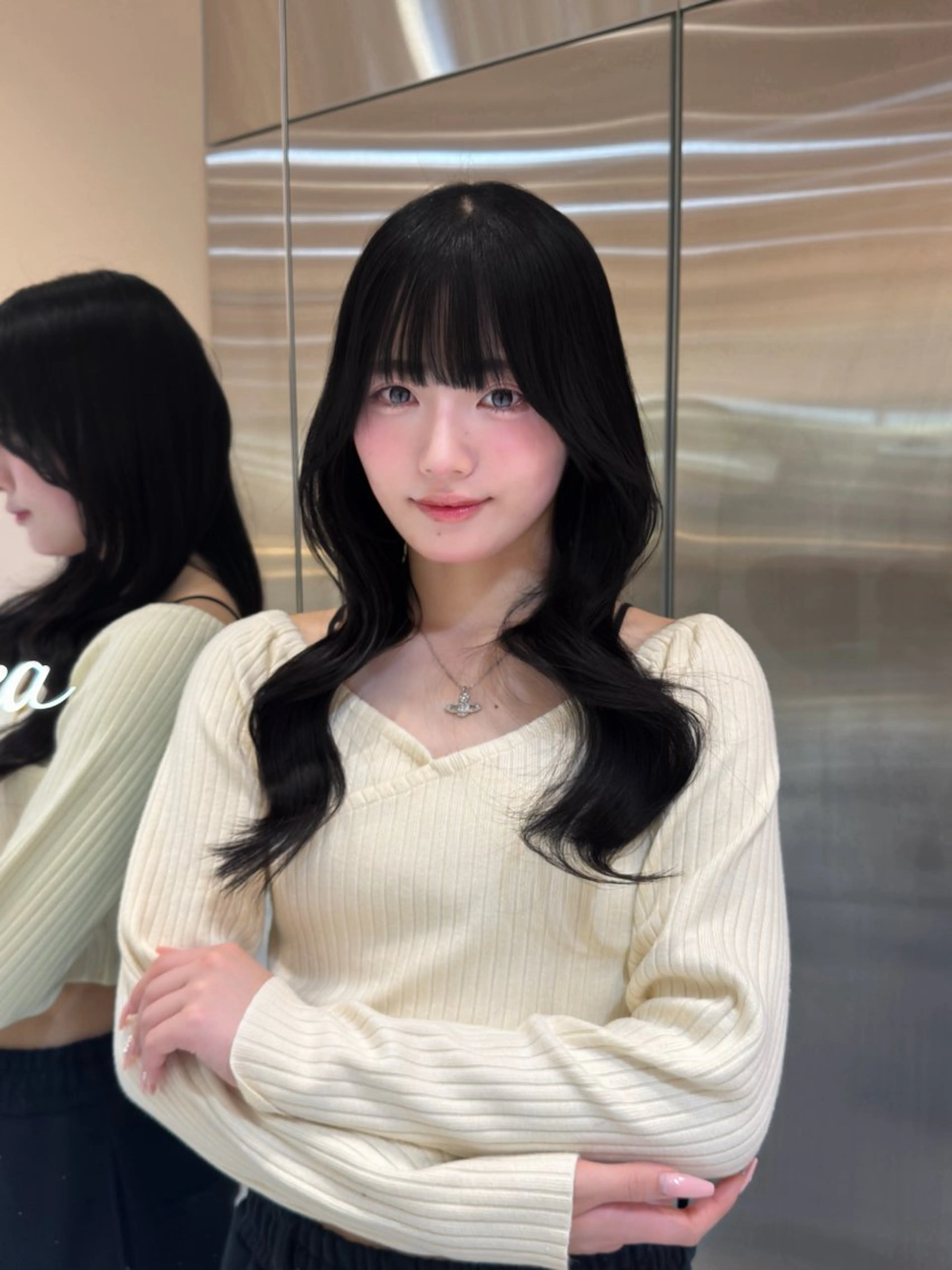 似合わせカット➕カラー➕5STEPトリートメント🤍の写真