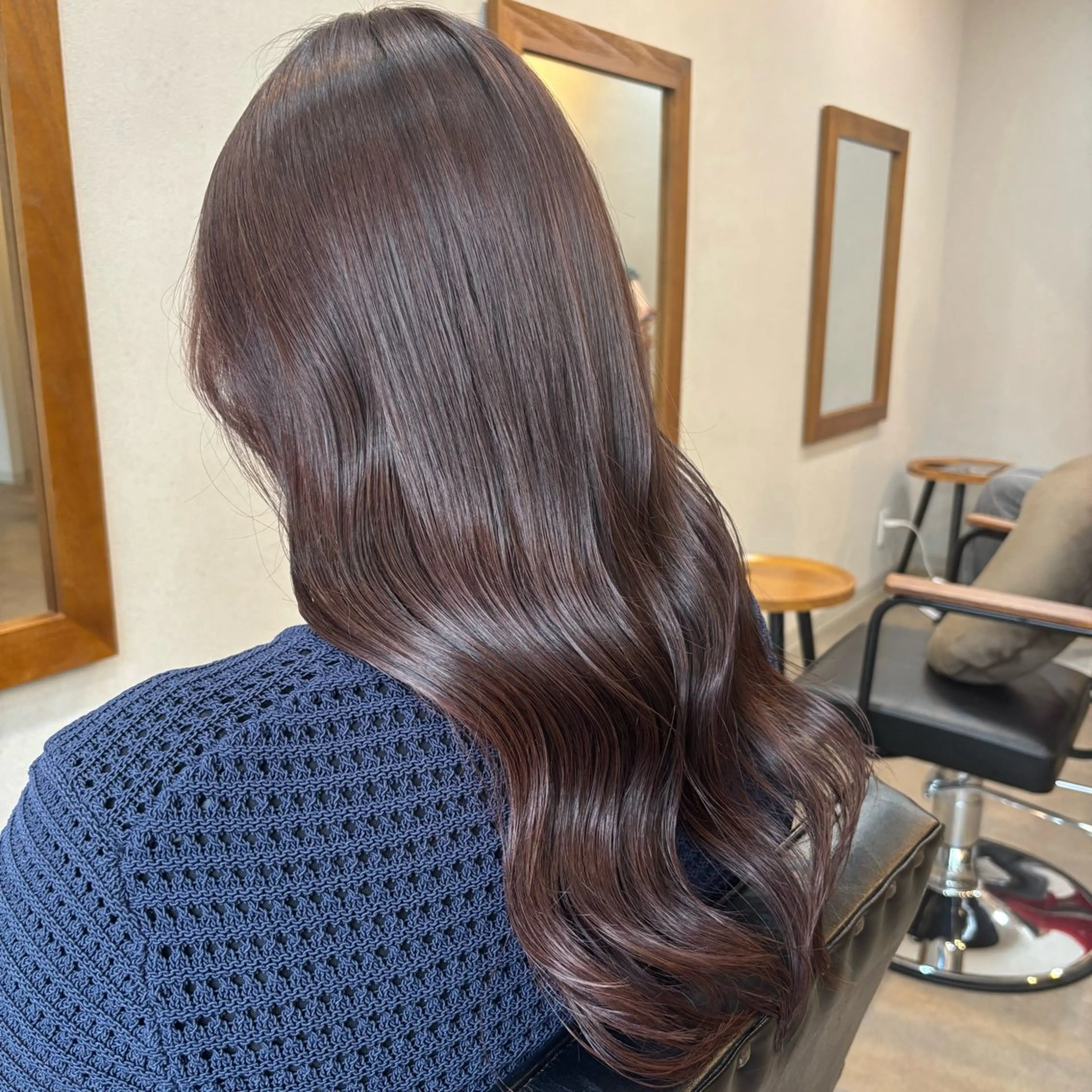 ロング 髪質改善 カット ヘアカラー トリートメント chiho🌛ボブ /髪質改善カラー🫧のヘアスタイル