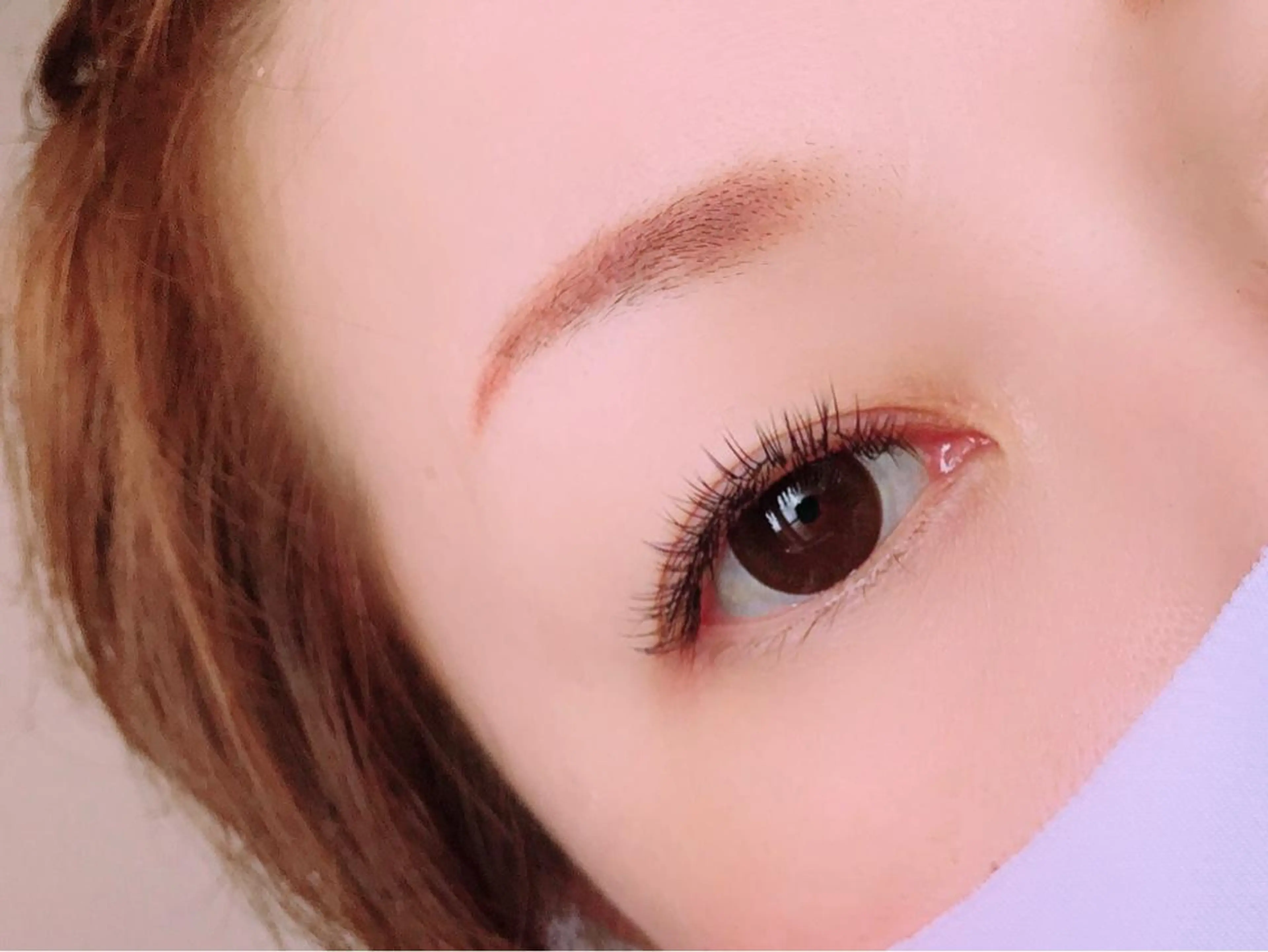 マツエク・マツパ フラットラッシュ Plume ﾌﾟﾘｭｰﾑのマツエク・マツパデザイン