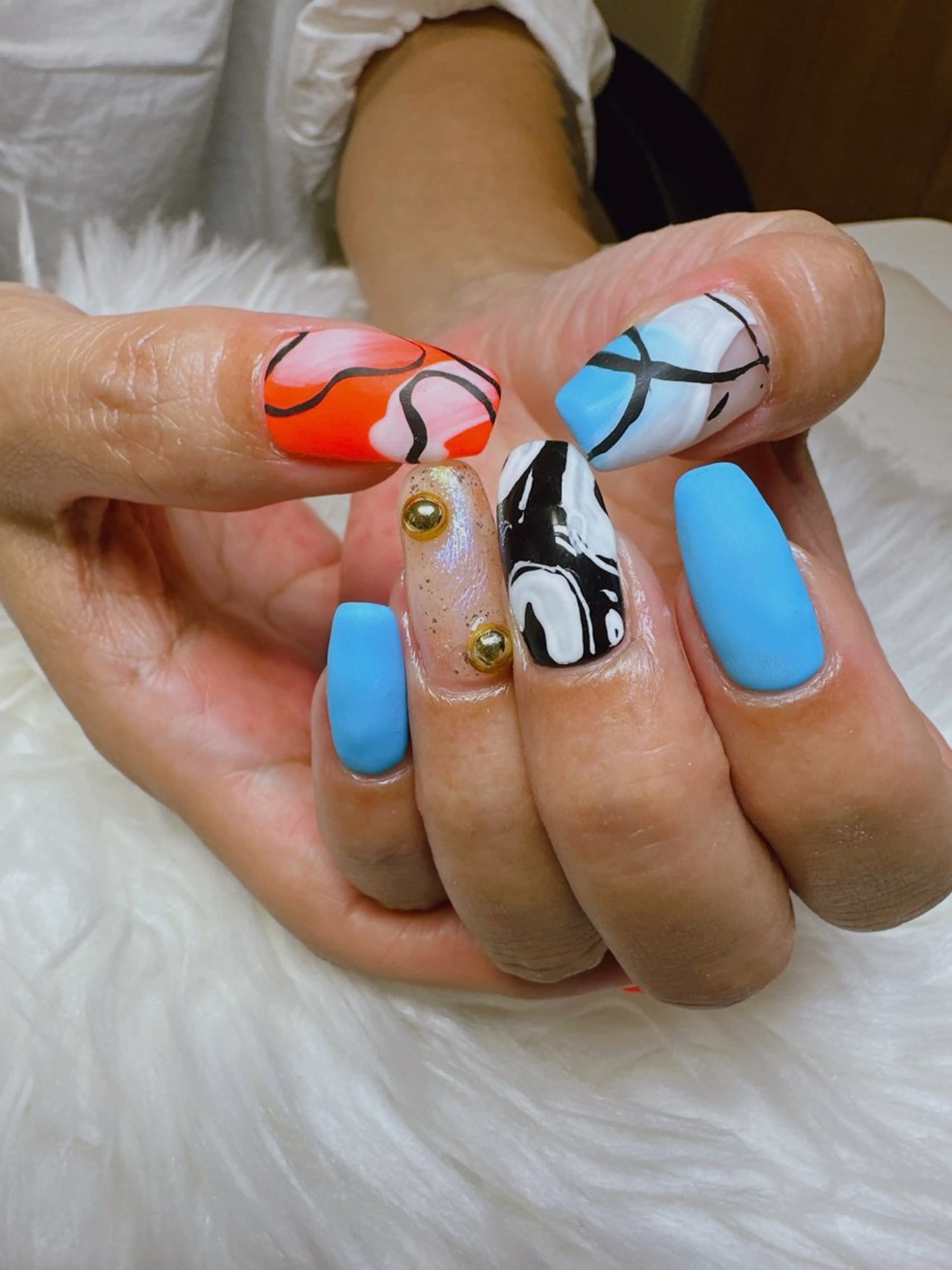 ネイル 高島 夏海のネイルデザイン