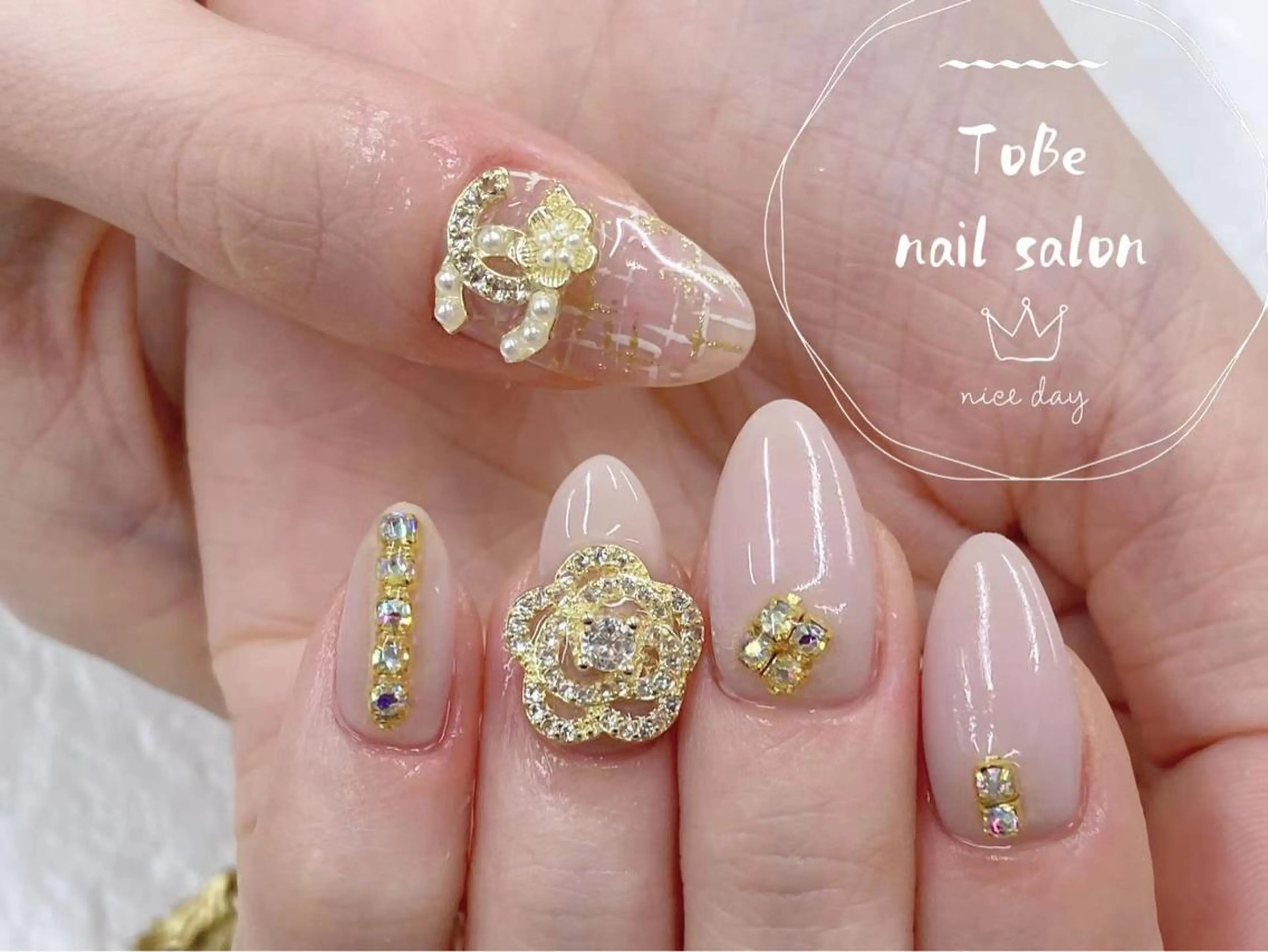 ネイル ハンドネイル Nail Salon To Beのネイルデザイン