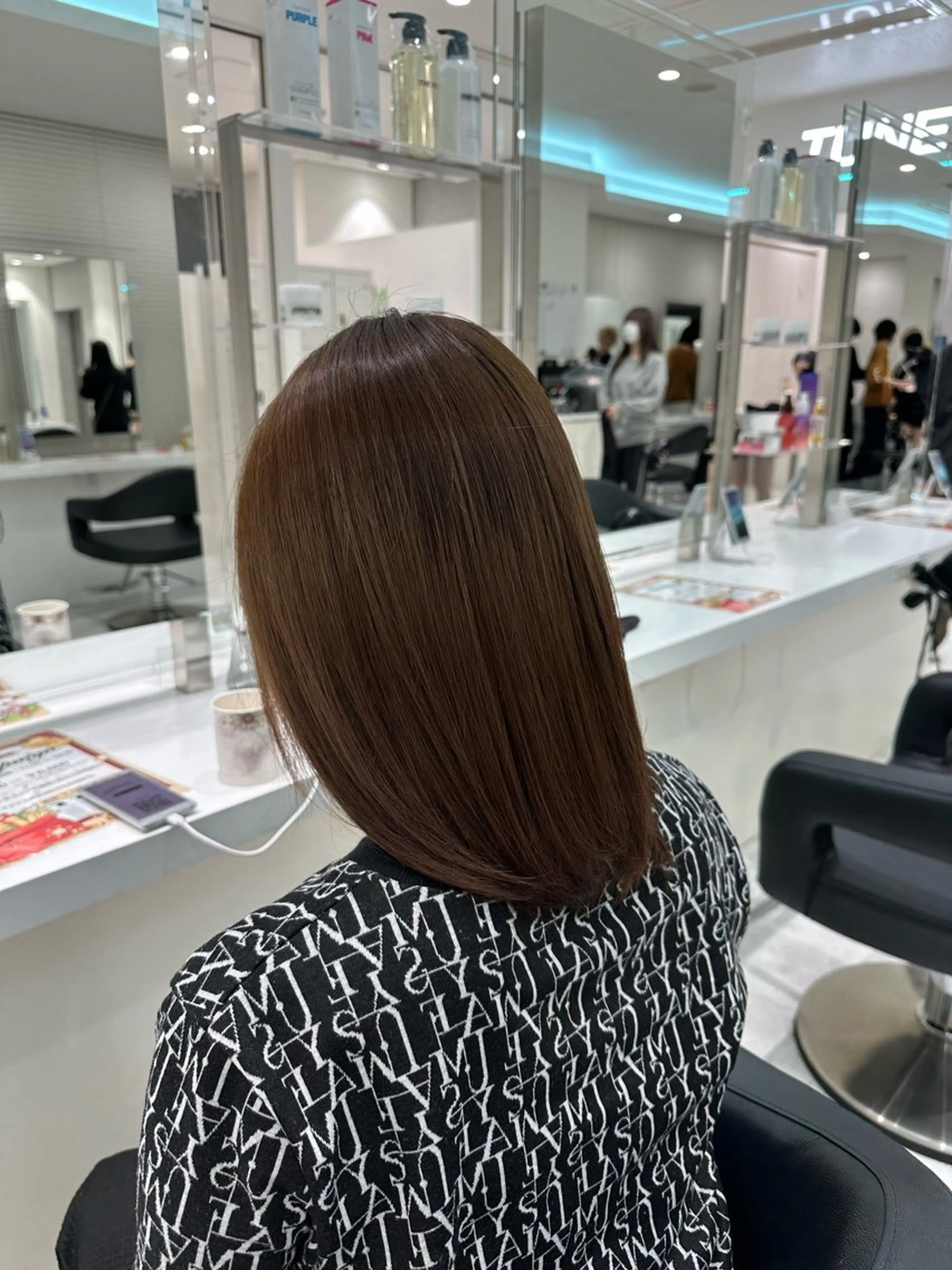 ミディアム カラー カット ヘアカラー 🐺韓国風メンズ特化 あさひ🐺のヘアスタイル