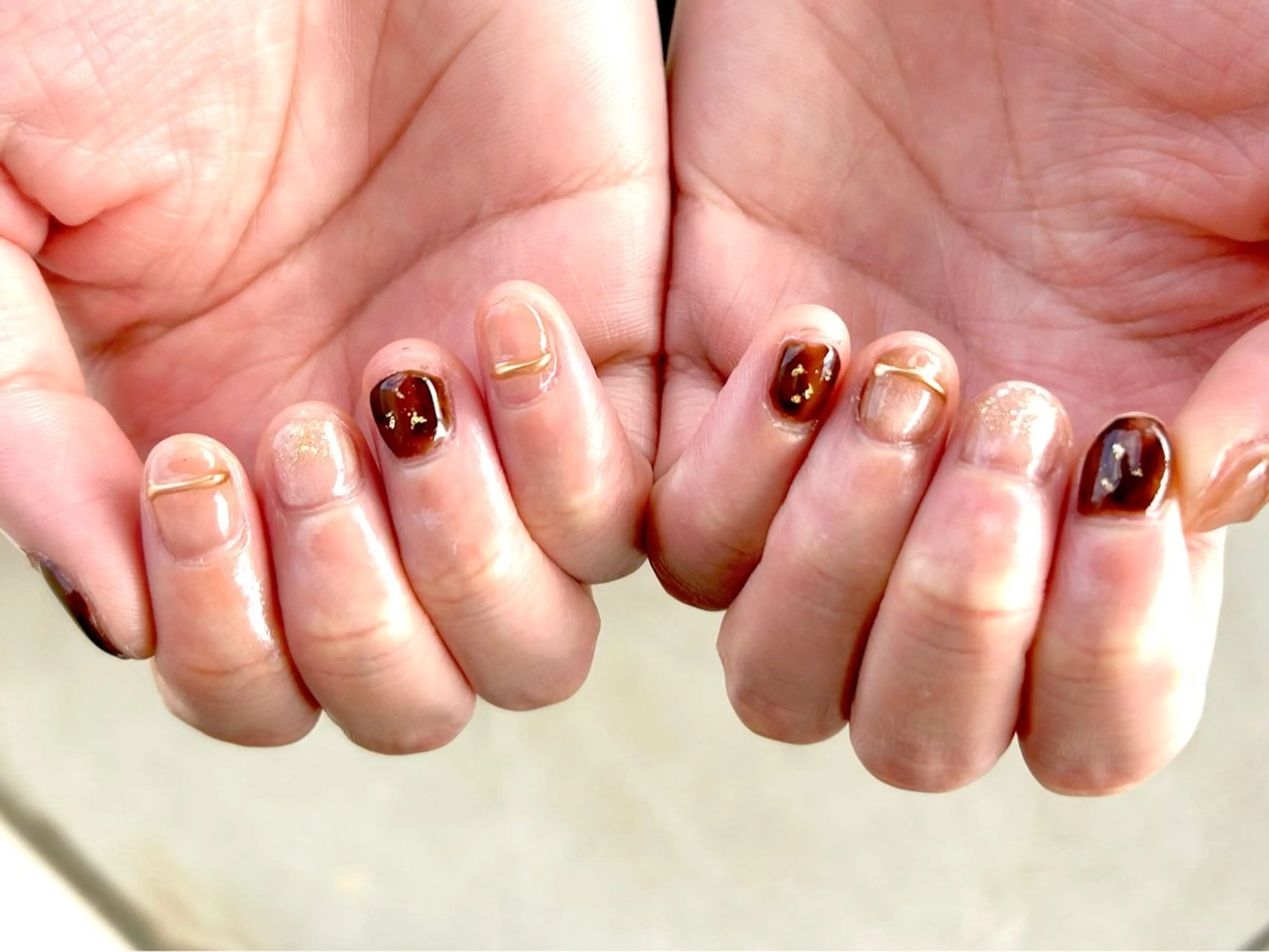 ネイル ハンドネイル ArcoIris所属・Arco Iris 告瑠莉のネイルデザイン