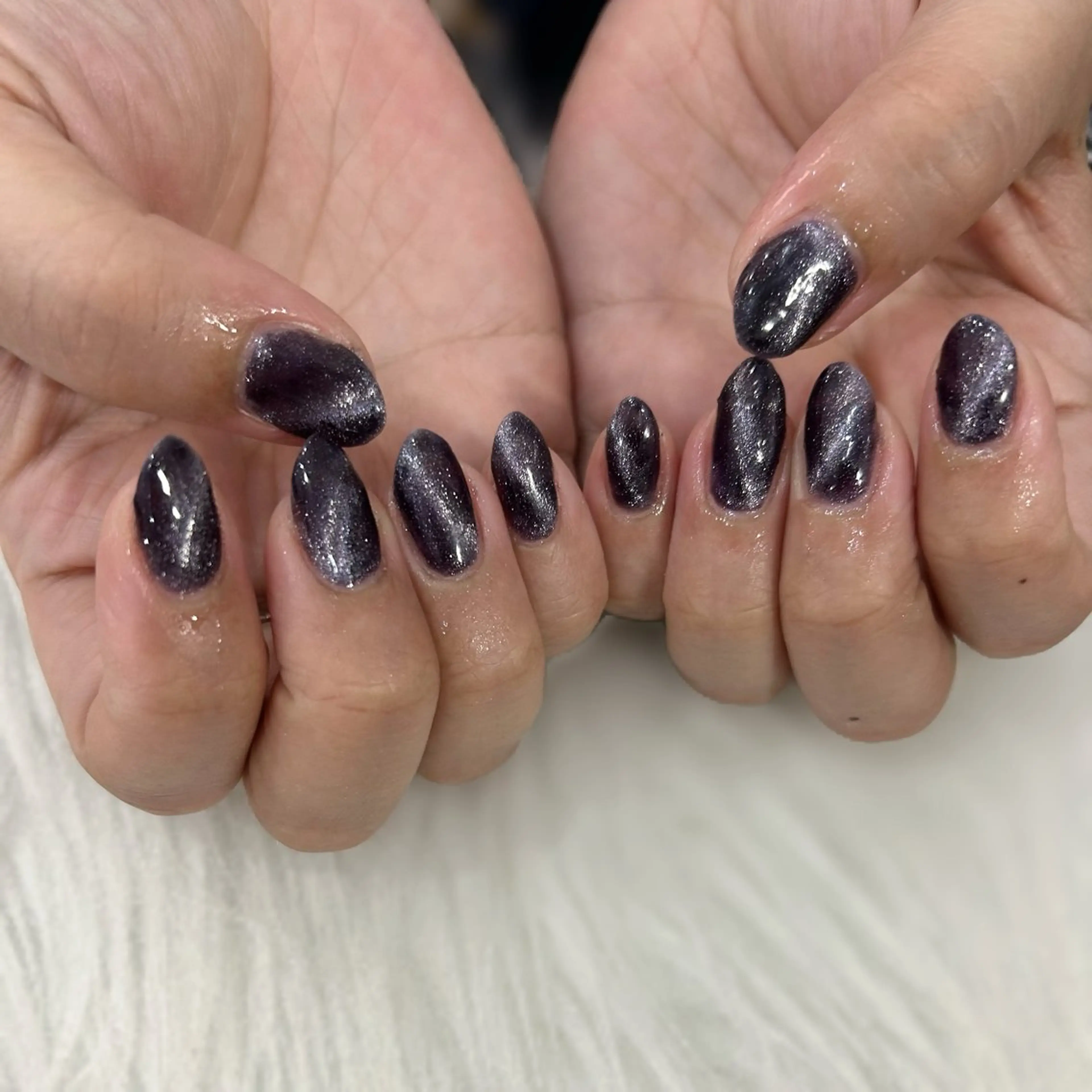 ネイル マグネットネイル ハンドネイル LAVISH momoneのネイルデザイン