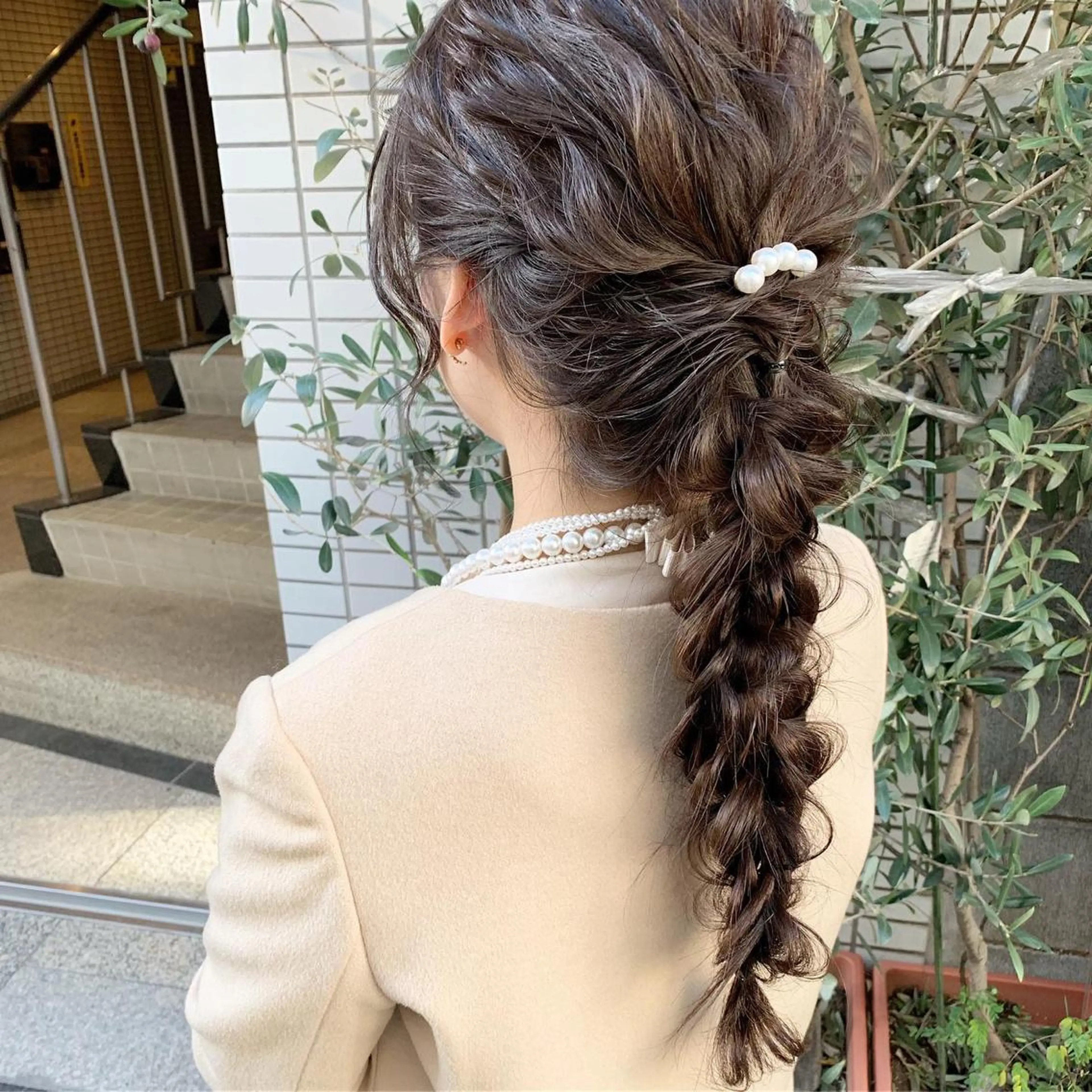 ロング ヘアアレンジ 🫧透明感カラー/ ボブ/小笠原汐海🪽のヘアスタイル