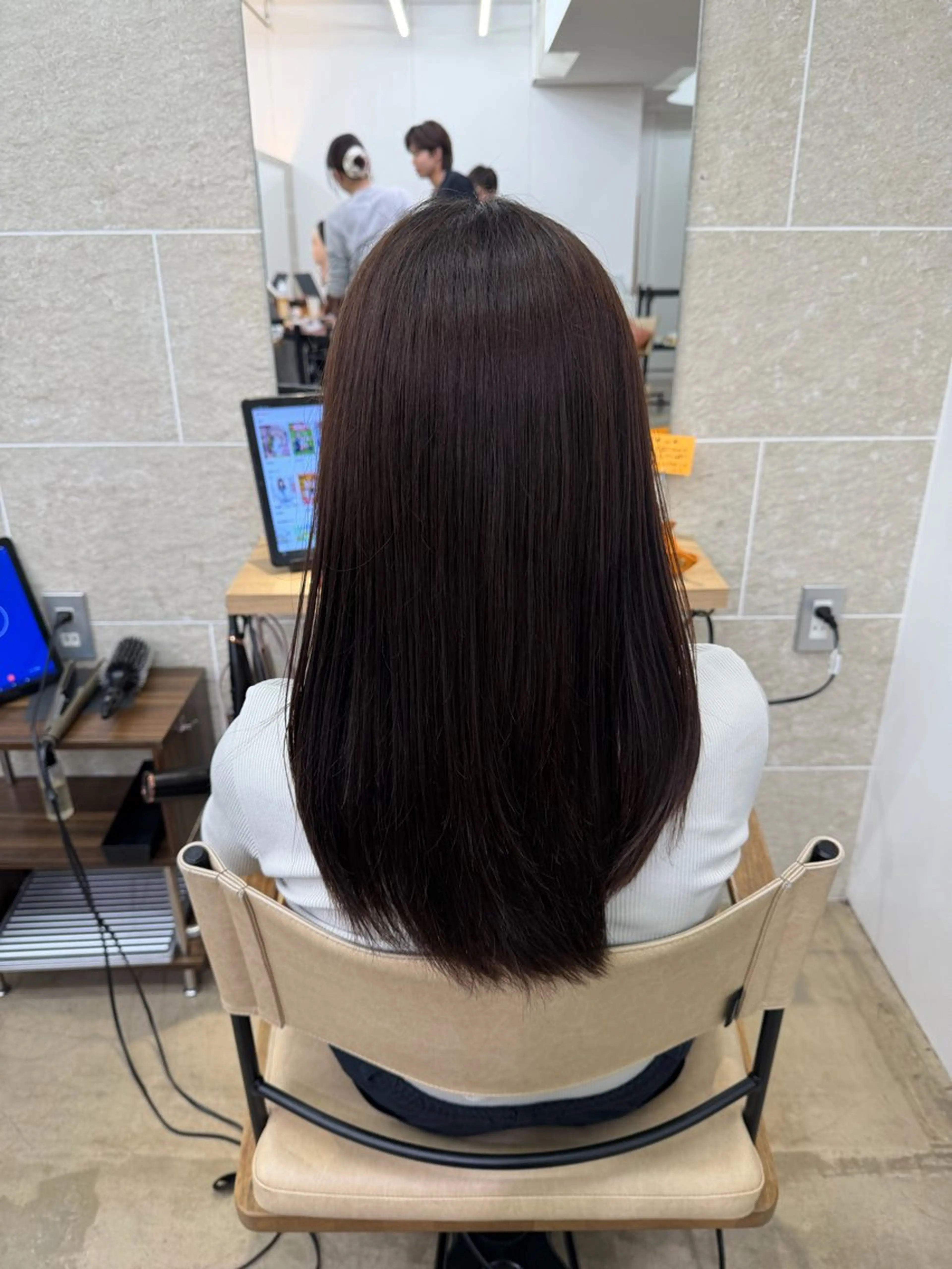 ロング 丸野 りなはのヘアスタイル