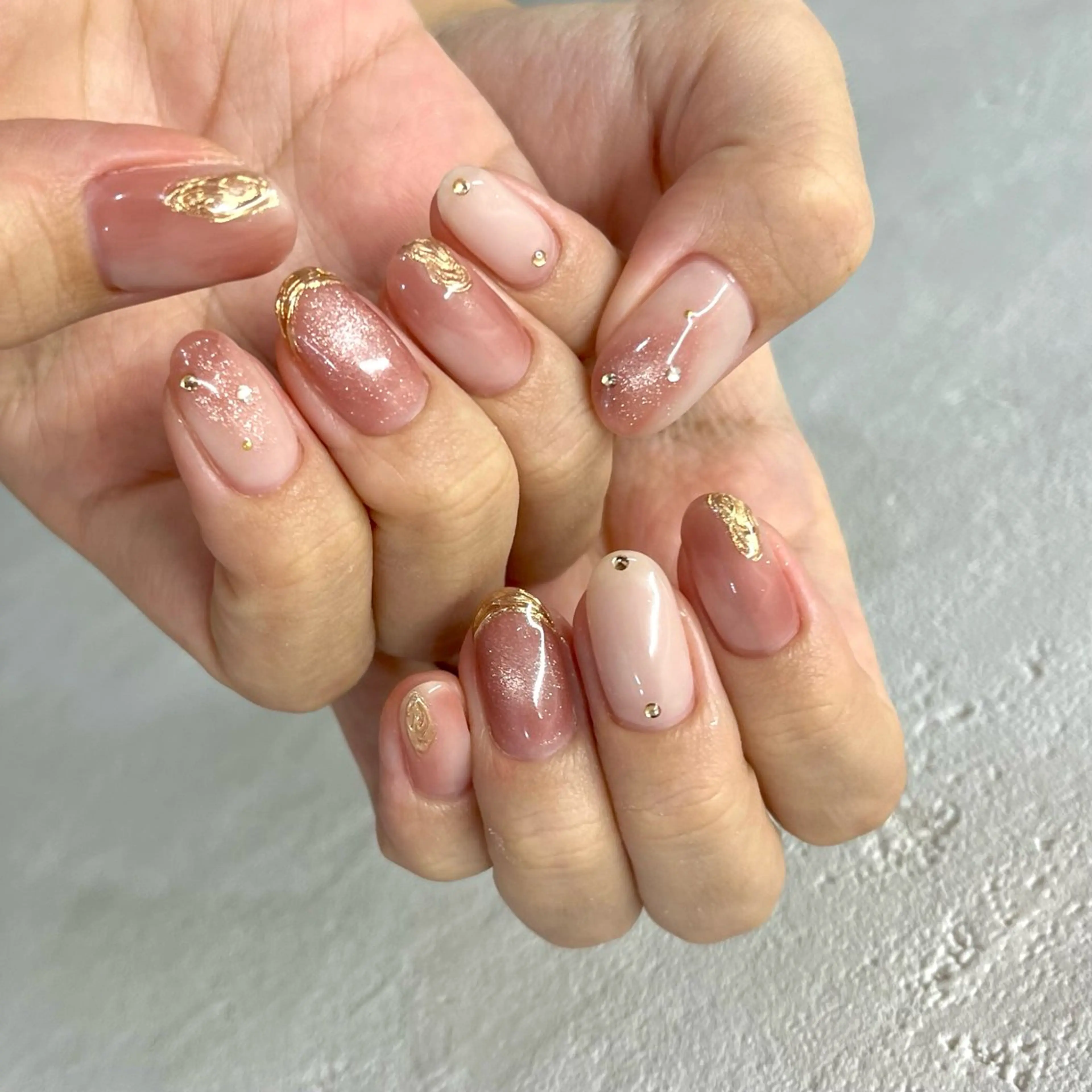ネイル 新宿ニュアンスネイル makotoのネイルデザイン