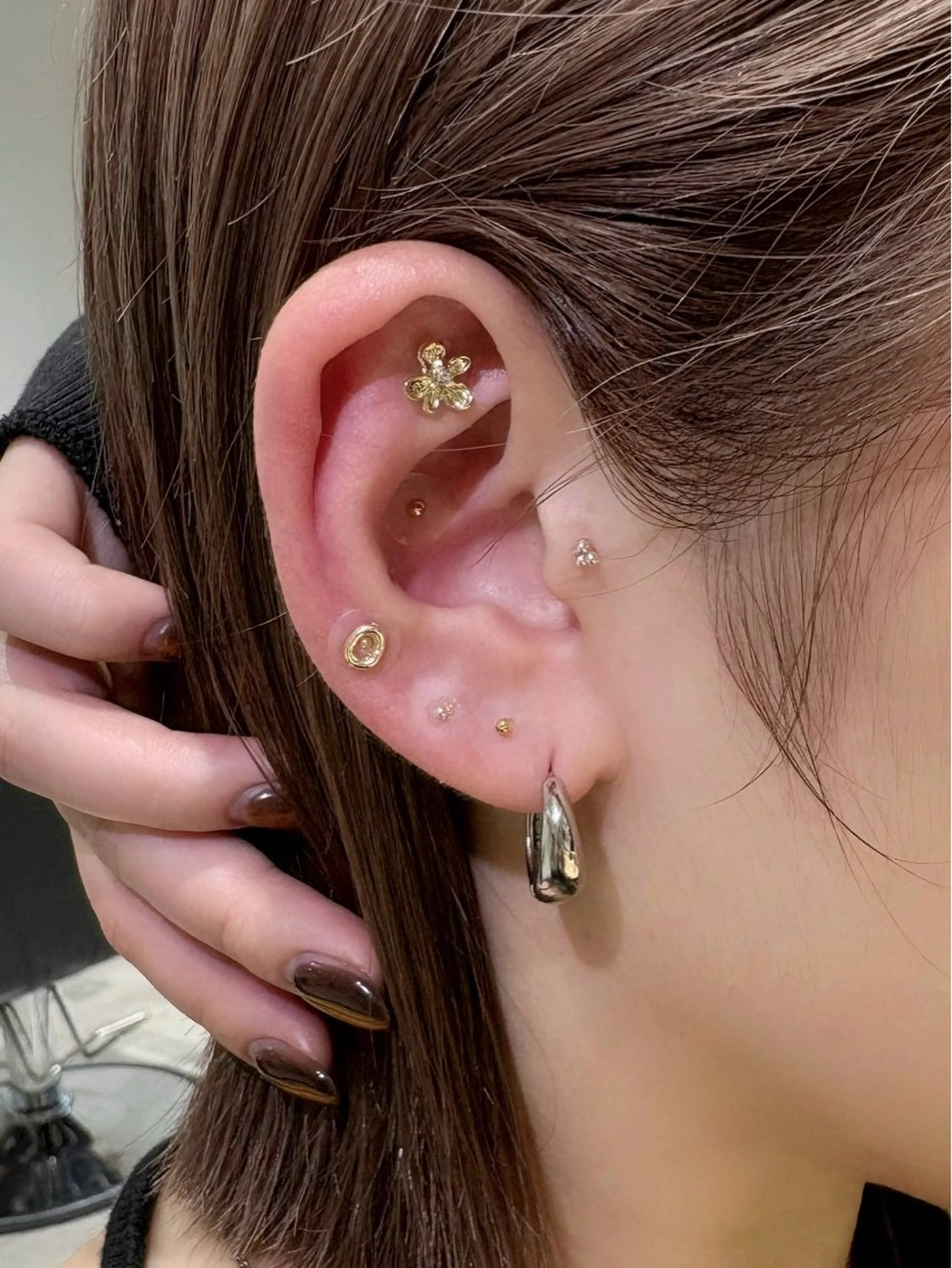 🫧期間限定キャンペーン価格🫧耳つぼジュエリー💎12個✨美容と健康をサポート🌟【体質改善/ダイエット/下北沢】の写真