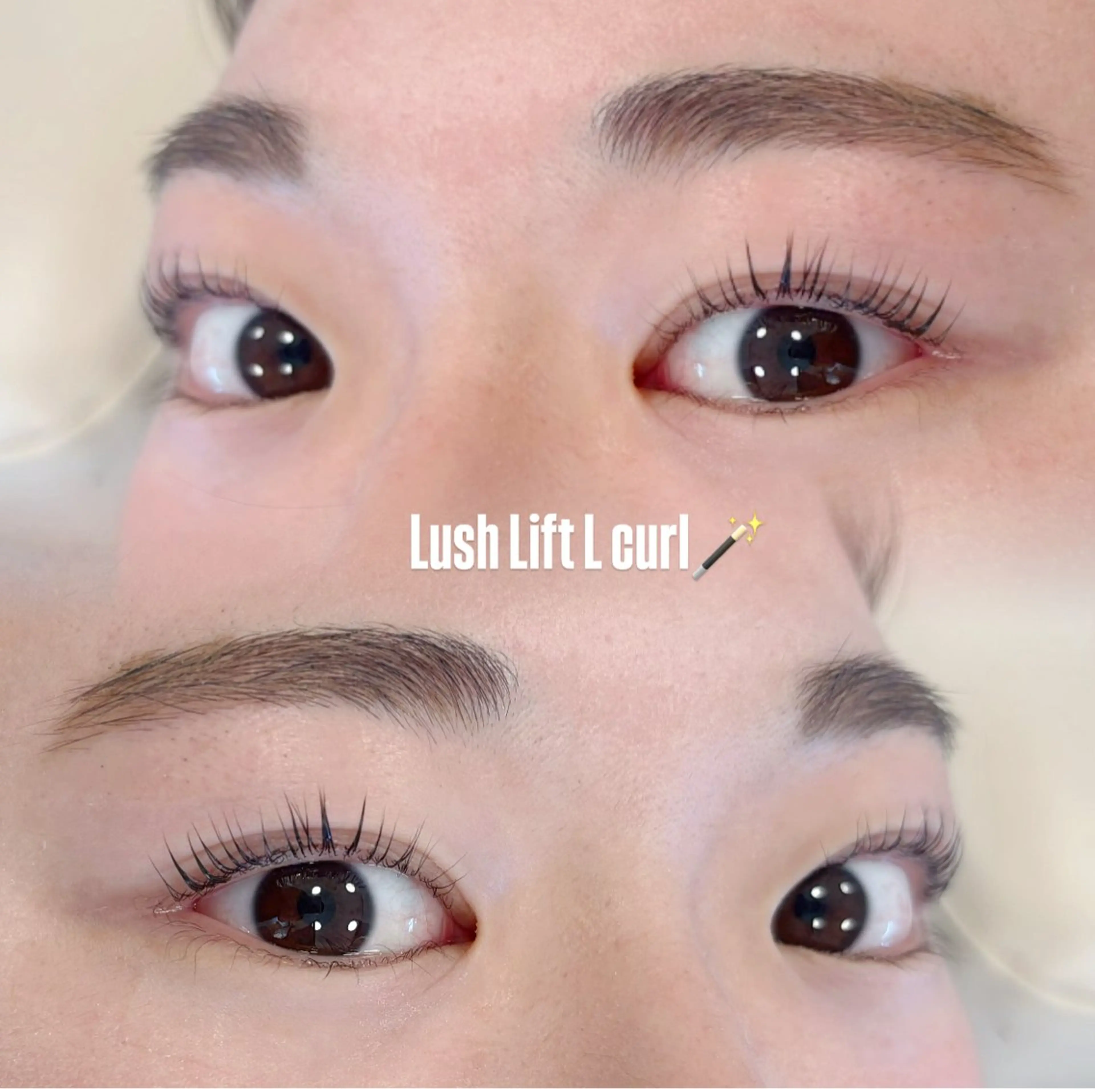 マツエク・マツパ Lカール AO Mana👒のマツエク・マツパデザイン