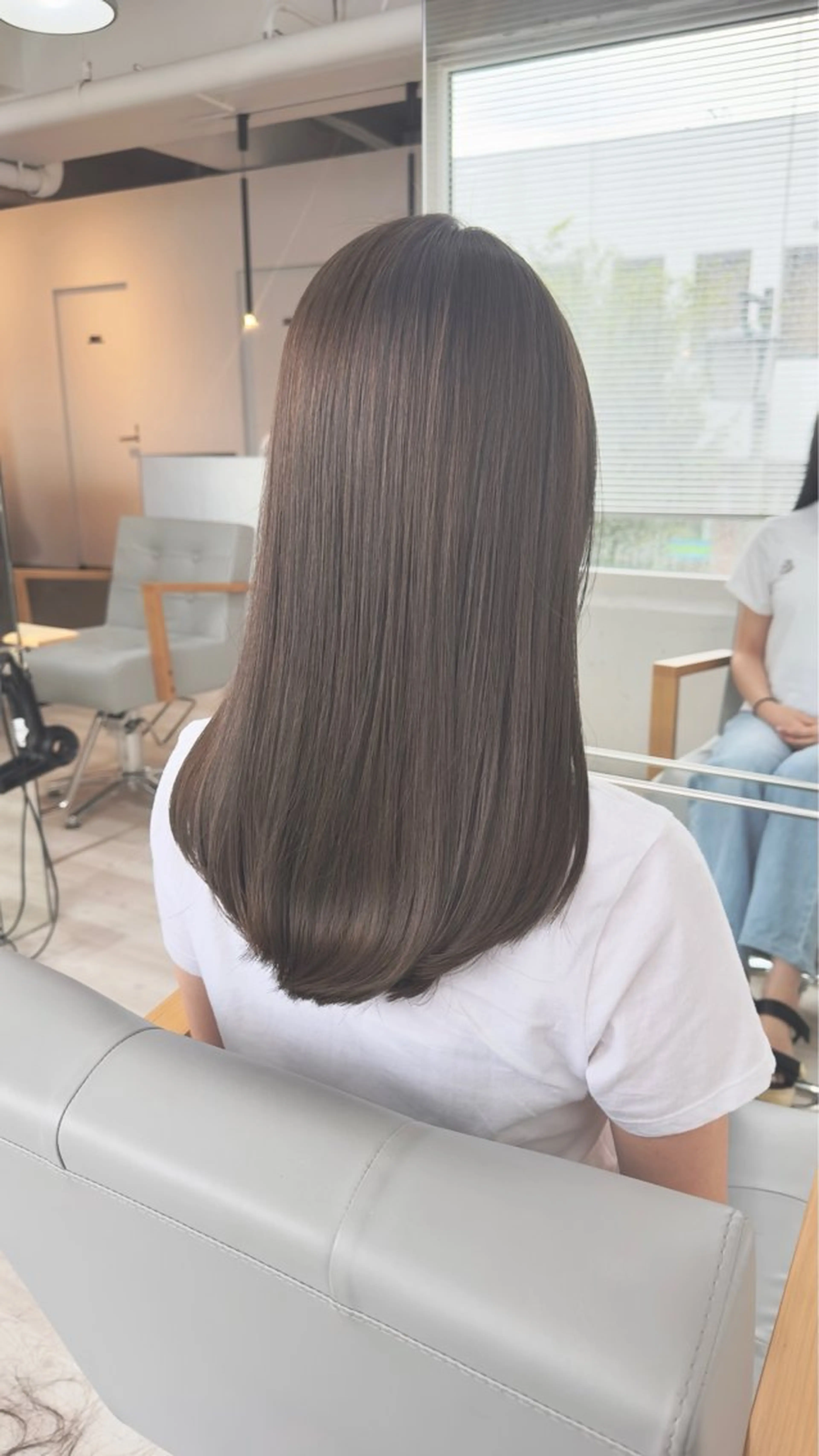 ロング カット ヘアカラー トリートメント テラモト カズヨシのヘアスタイル
