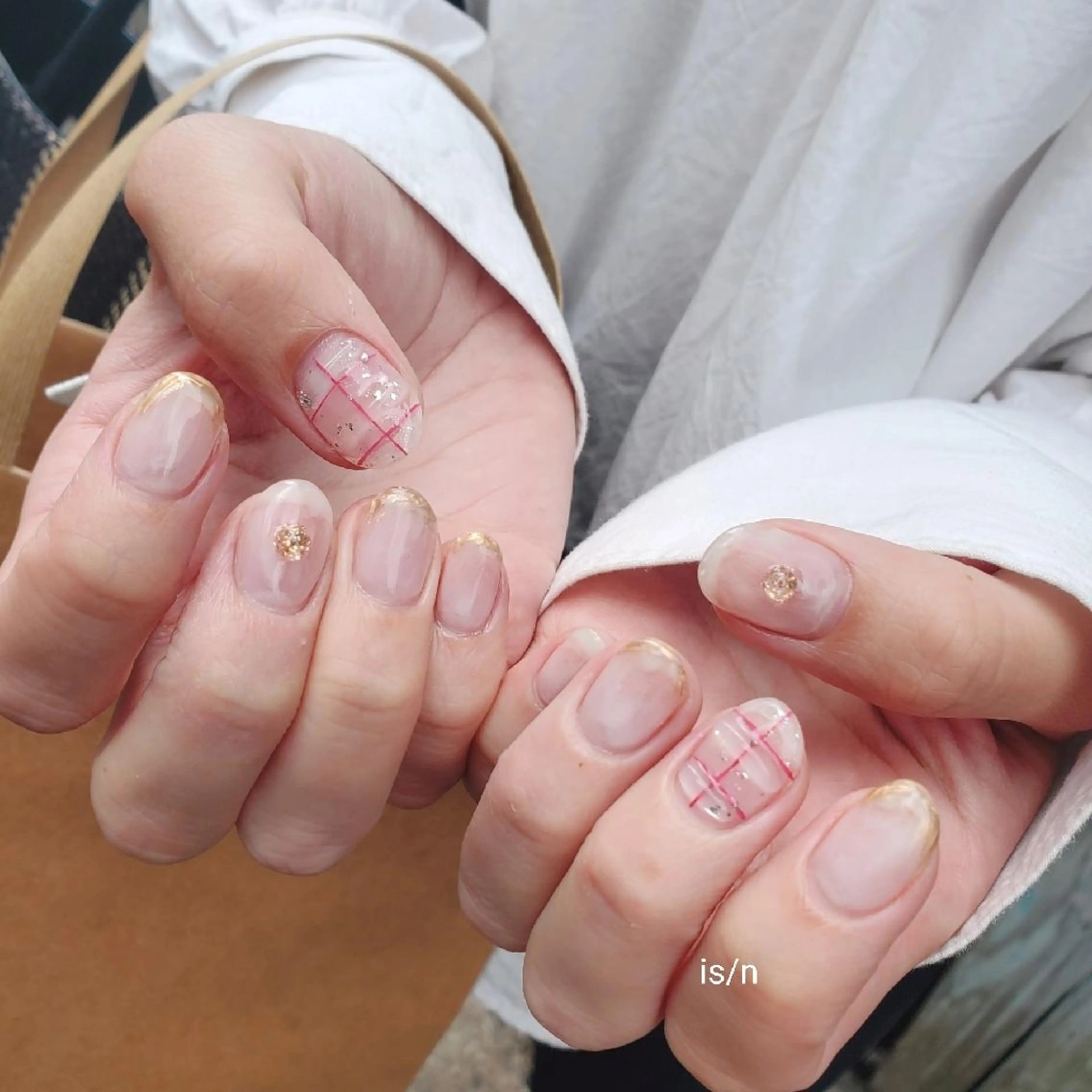 ネイル ハンドネイル 店長 佐藤のネイルデザイン