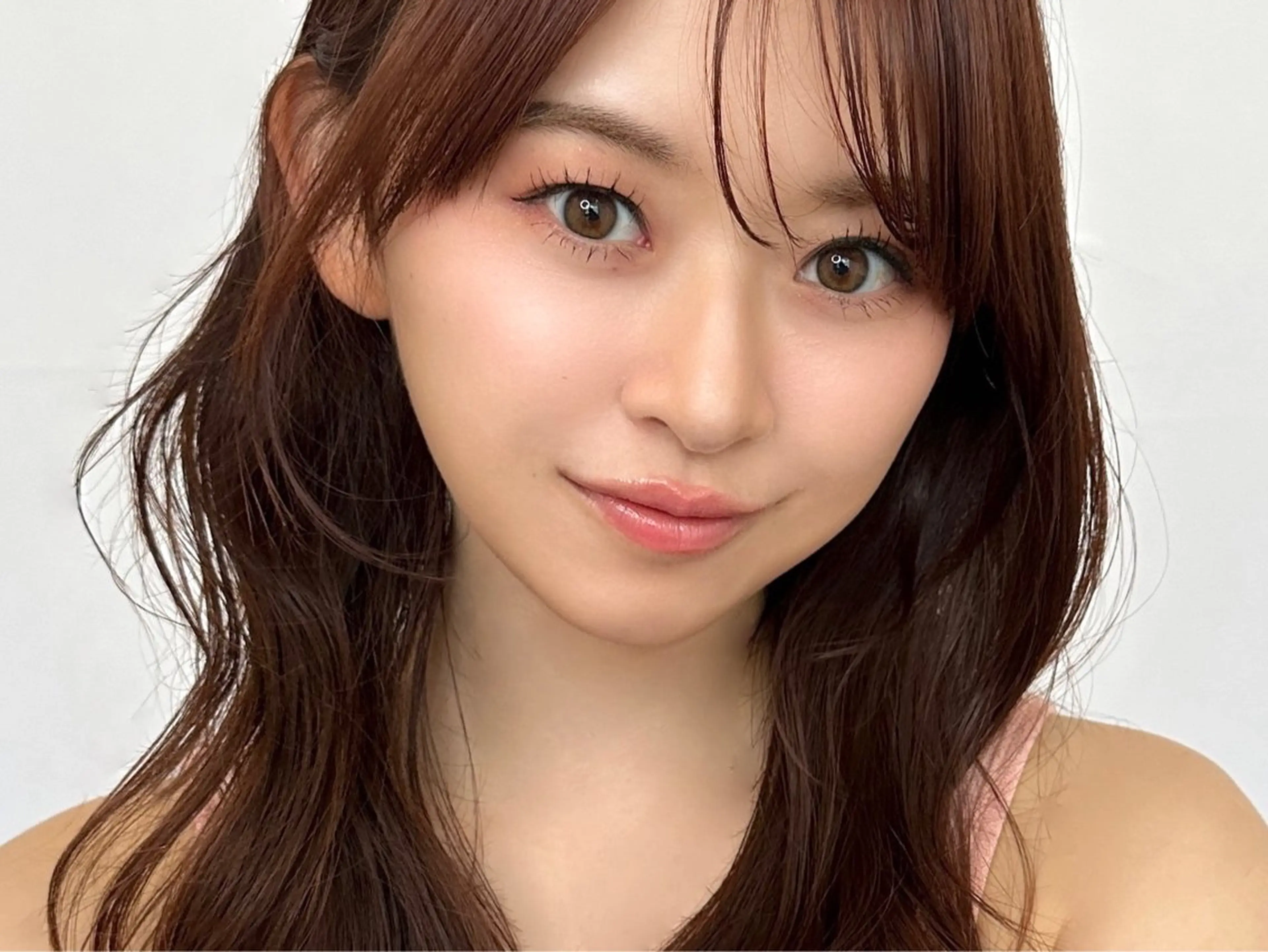 ミディアム カラー カット ヘアカラー トリートメント 韓国ヘア🇰🇷🎀 YURIAのヘアスタイル