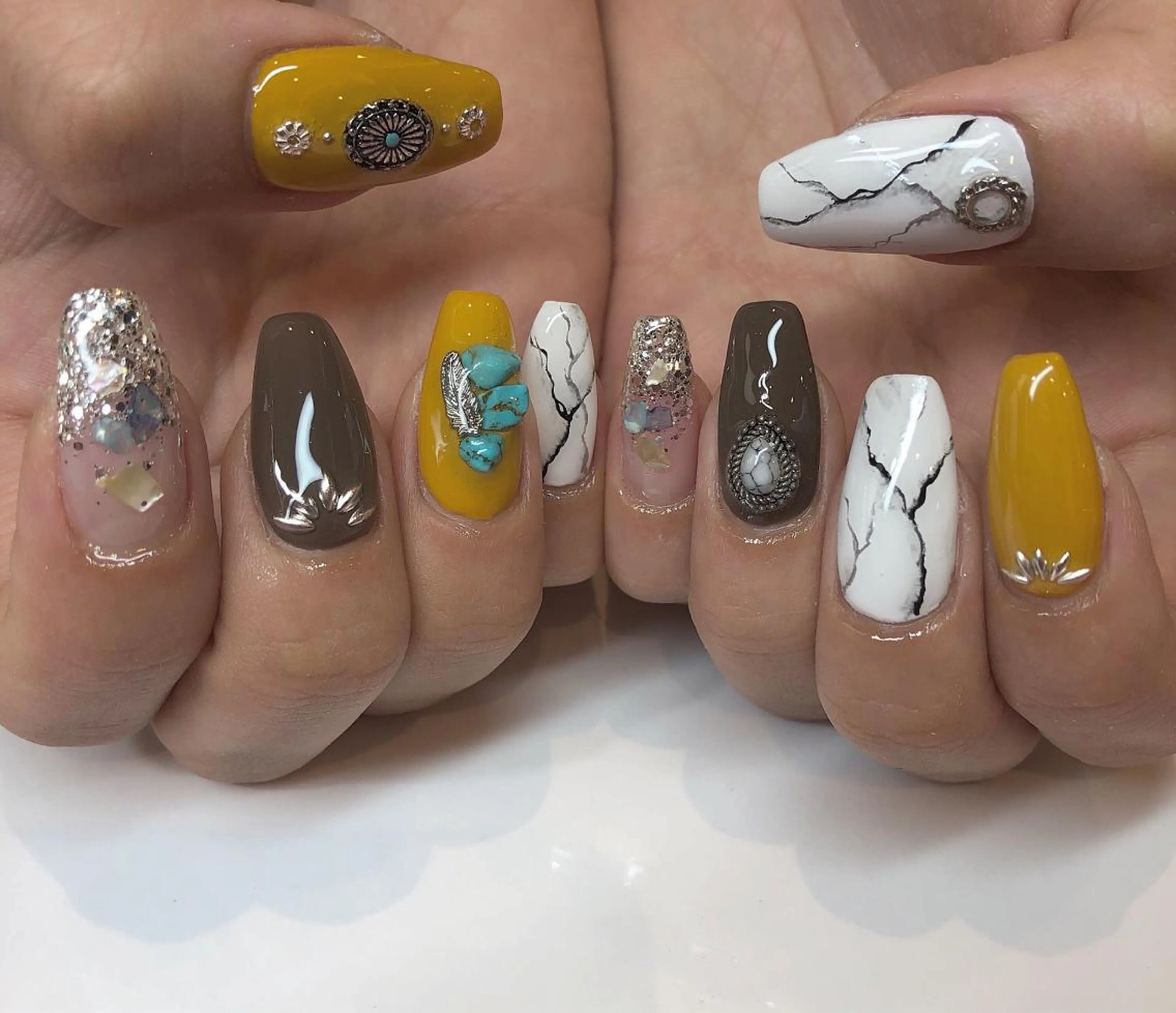 ネイル ハンドネイル 鶴田୨ৎmaison de NALIのネイルデザイン