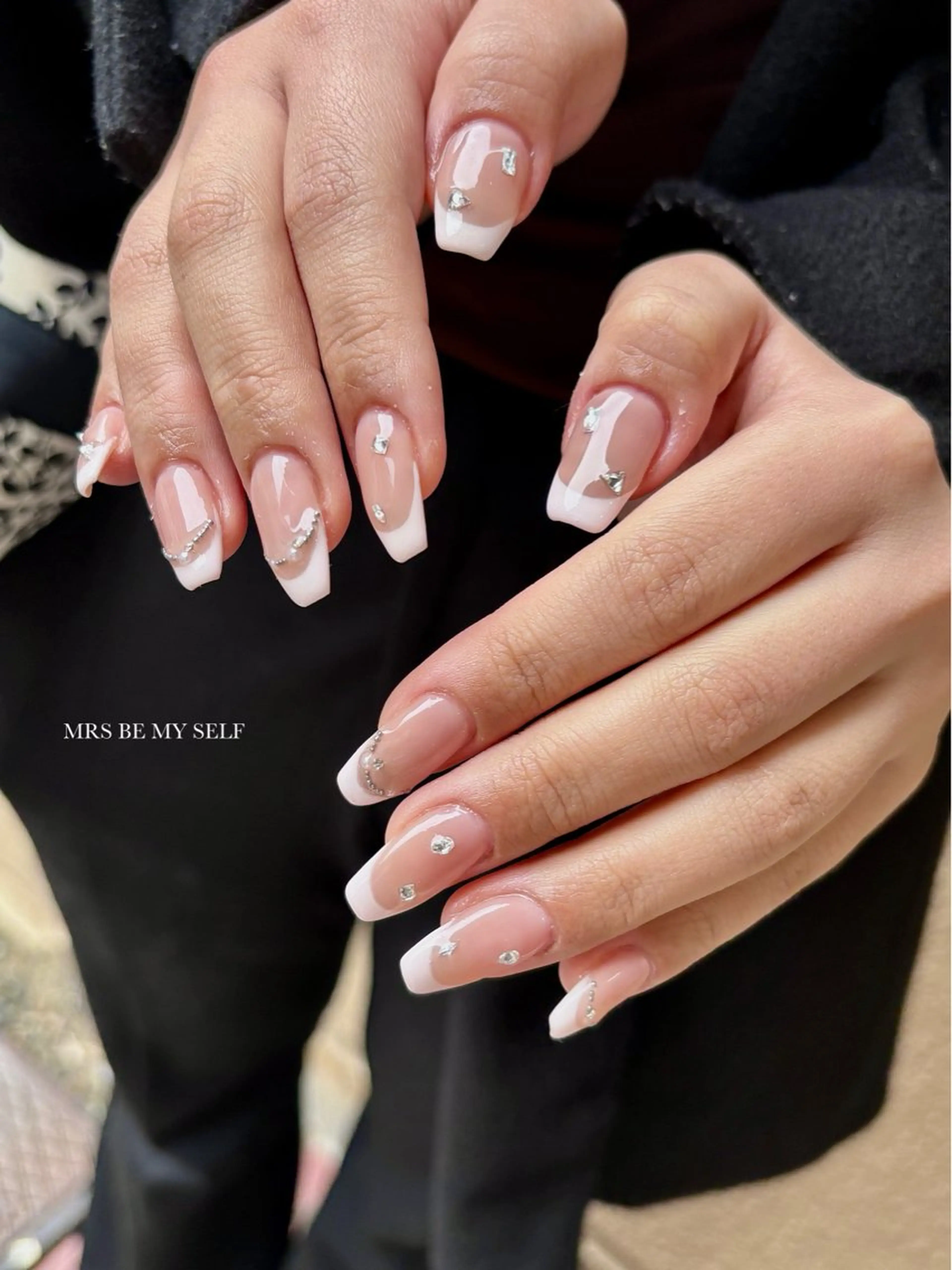 ネイル フレンチネイル ハンドネイル MRS/ miyu🎀のネイルデザイン