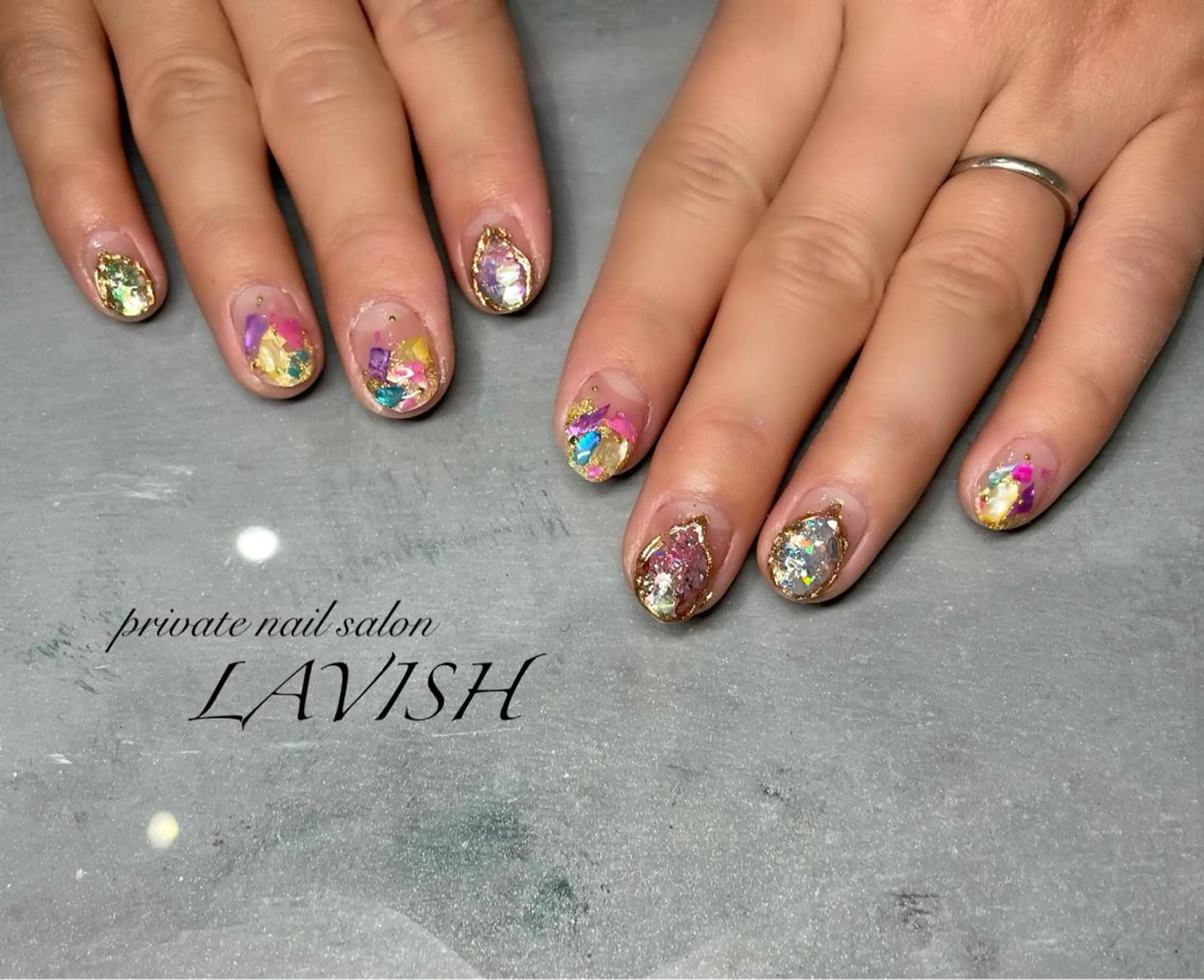ネイル LAVISH nail salonのヘアスタイル