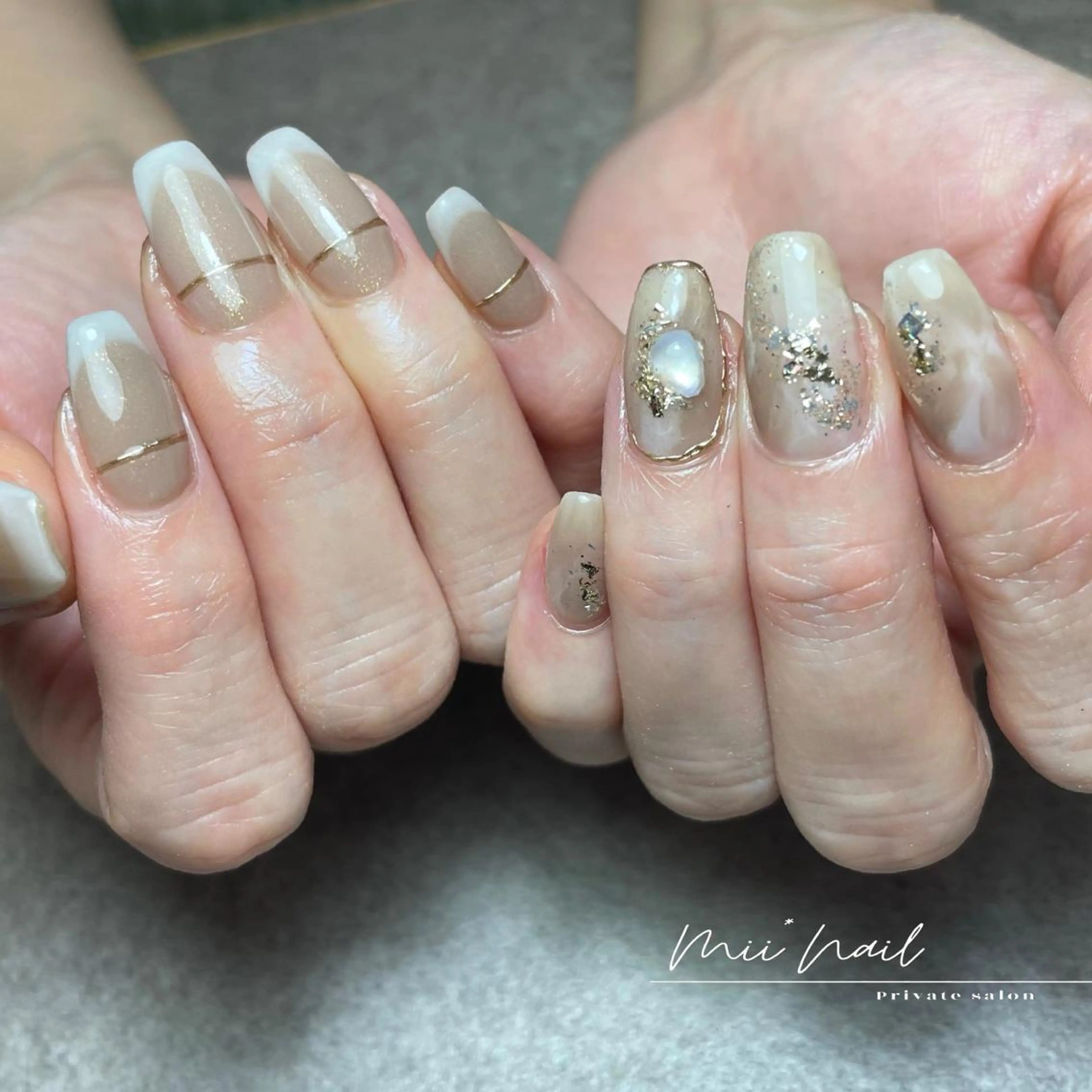 ネイル ハンドネイル ハンドケア MII*NAIL／ 美フォルムsalonのネイルデザイン