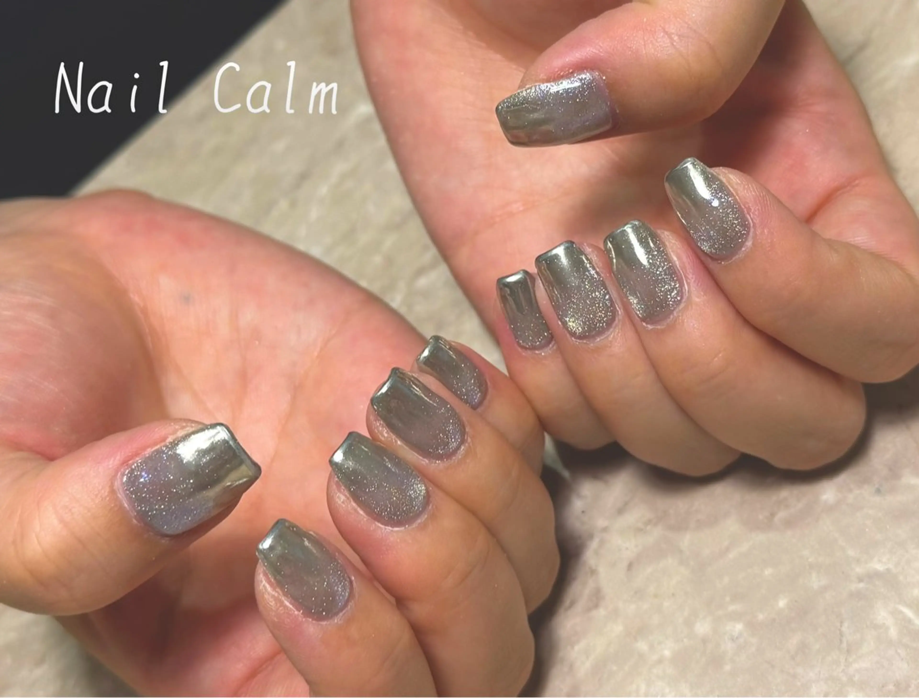 ネイル マグネットネイル ハンドネイル Nail Calm所属・プライベートサロン Calmのネイルデザイン