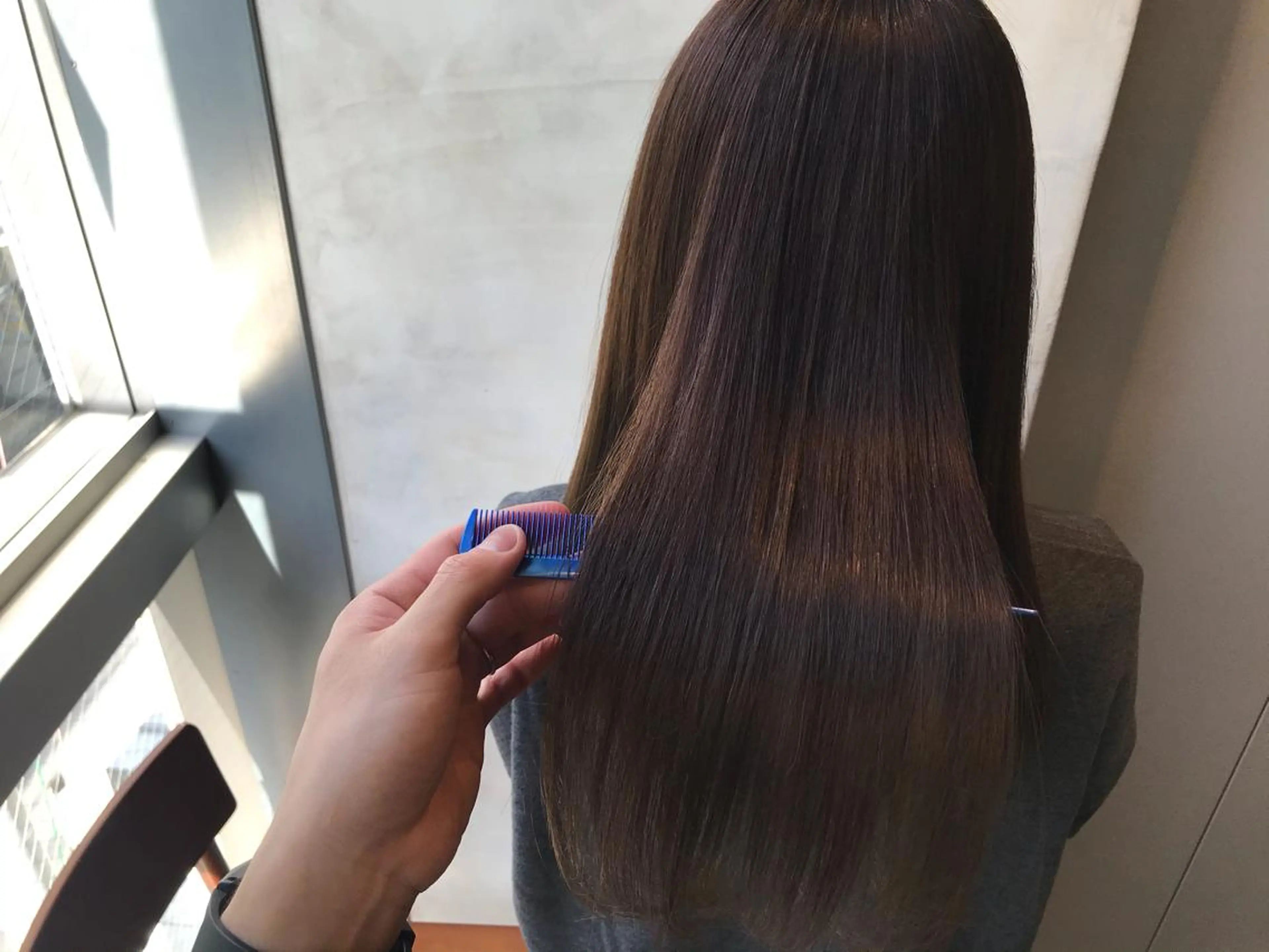 カラー パーマ 縮毛矯正 Keshiki大名 安部 真輝のヘアスタイル