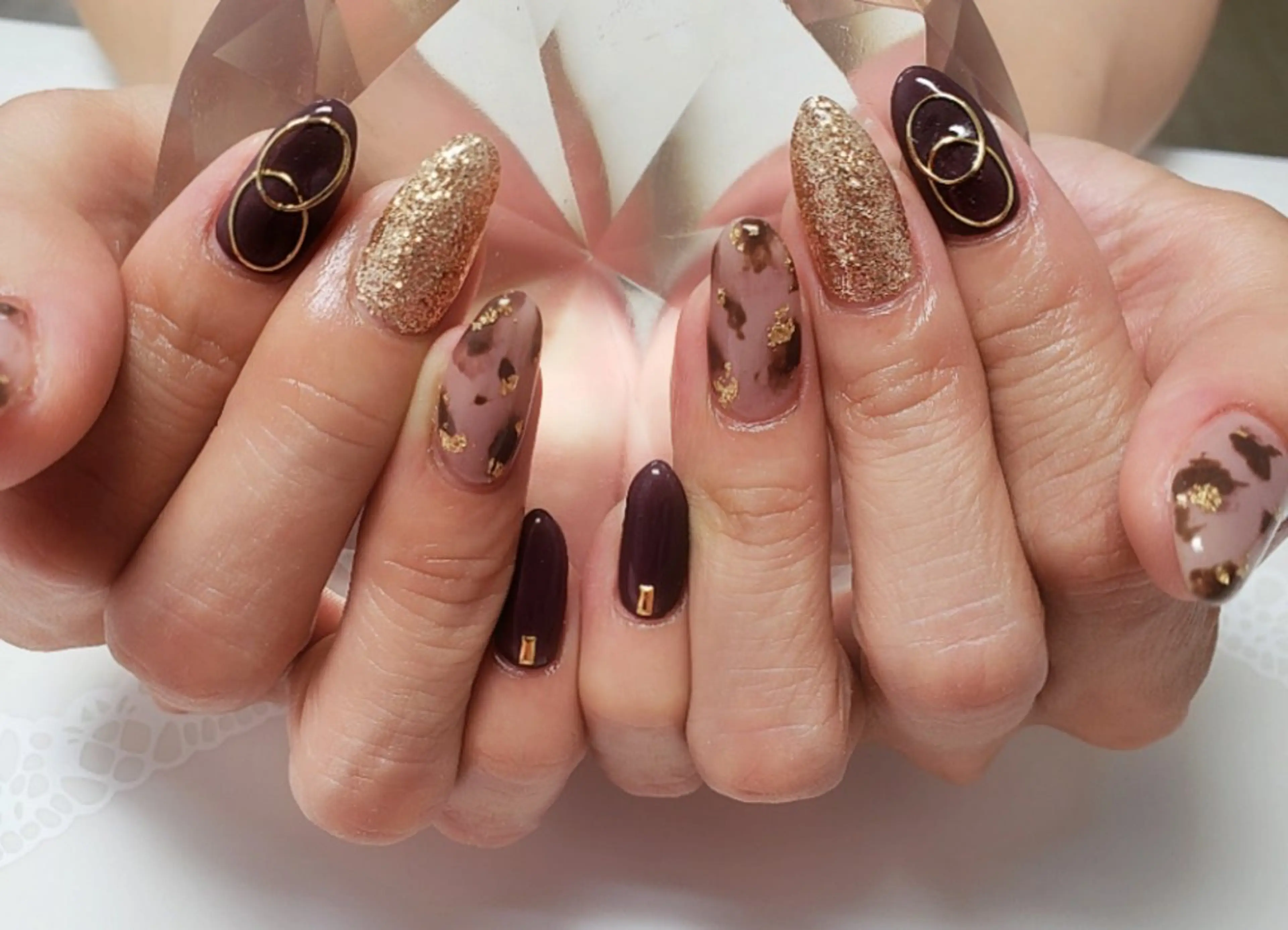 ネイル ニュアンスネイル Wisteria Nail_Yukieのネイルデザイン