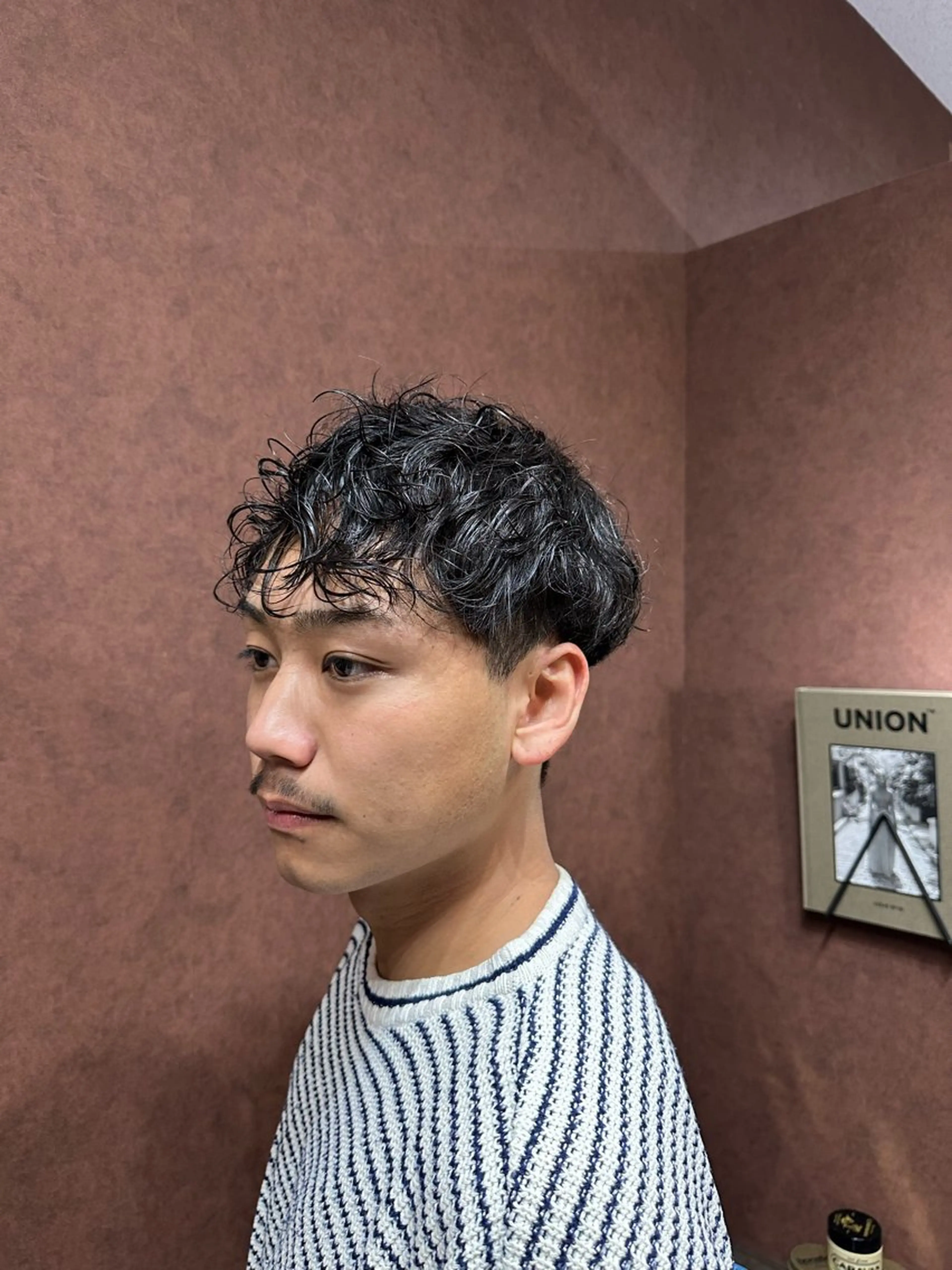 パーマ 岩崎流成 スタイリストのヘアスタイル