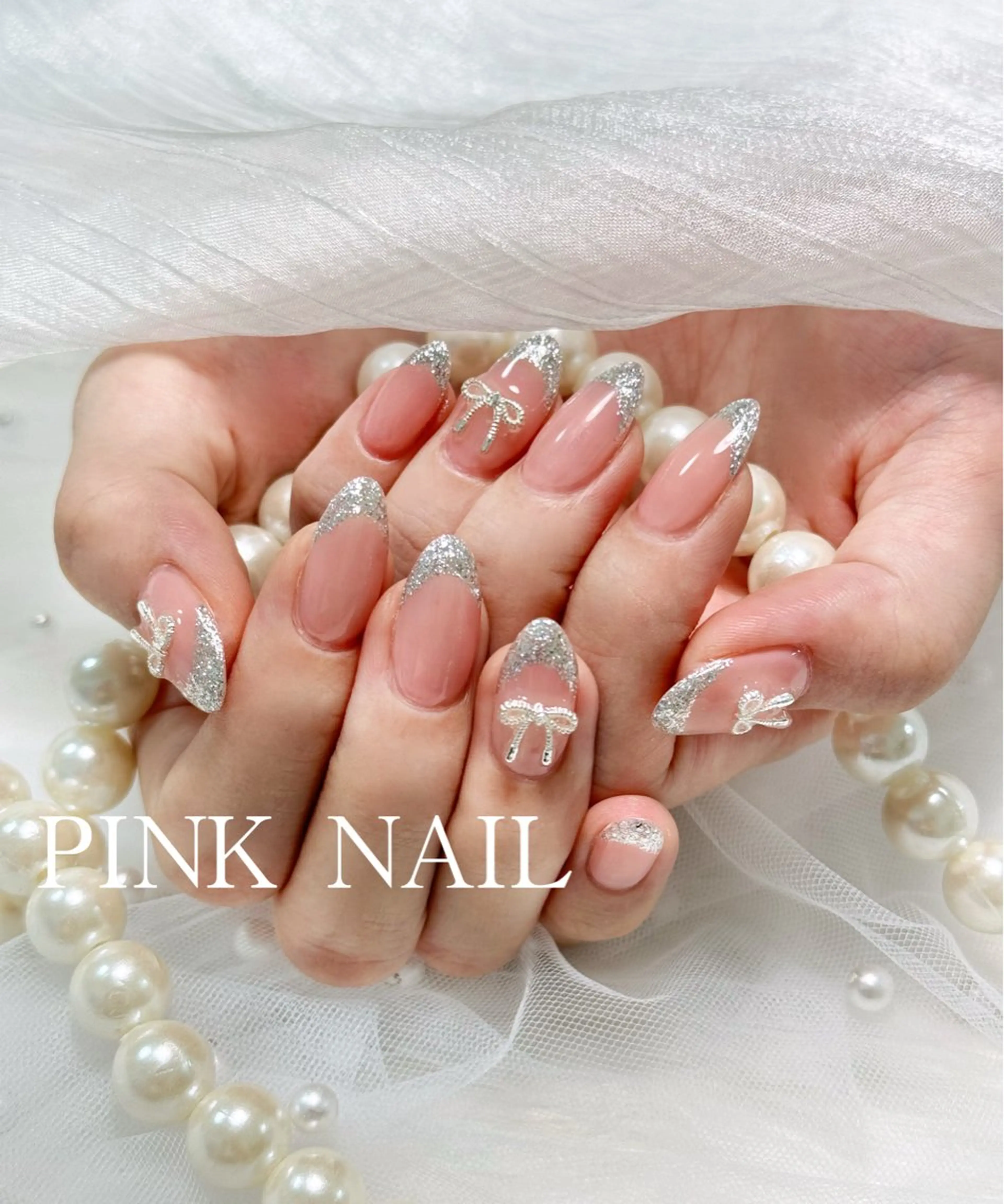 ネイル ハンドネイル pink nailのその他イメージ