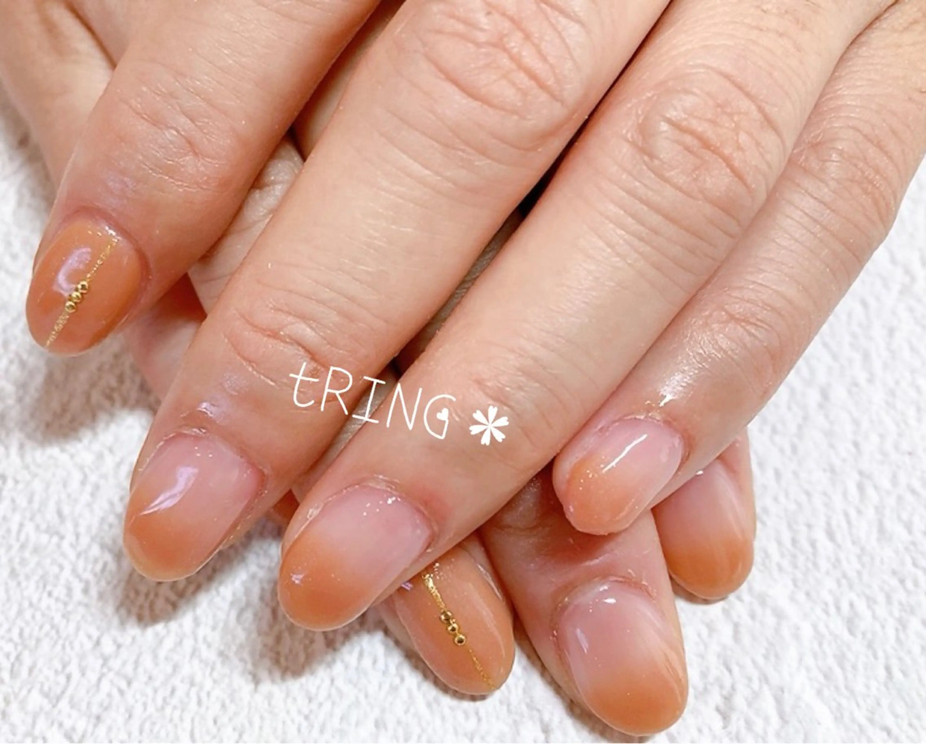 ネイル ハンドネイル tRING* しいの木台のネイルデザイン