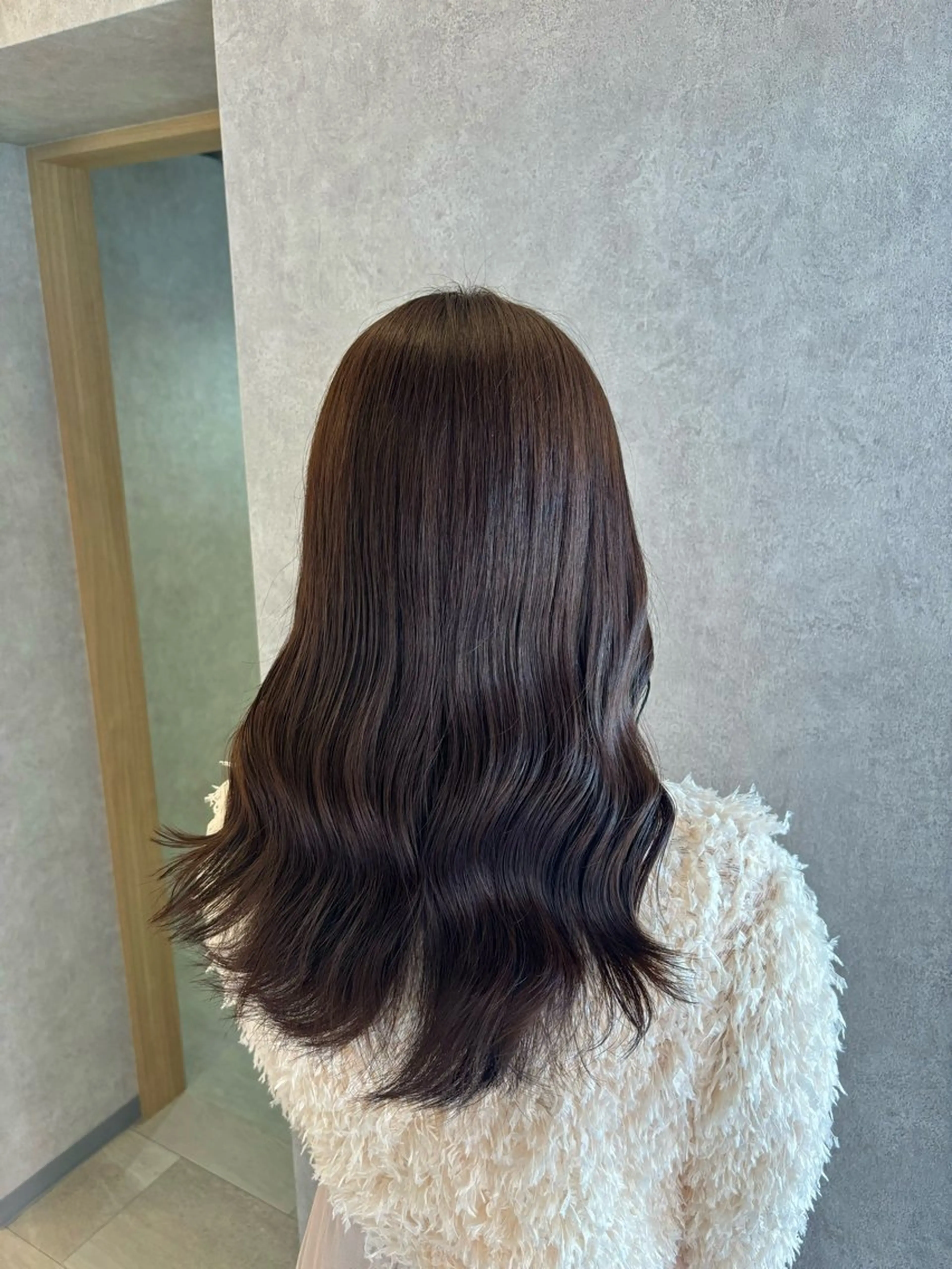 ロング カット ヘアカラー トリートメント little 小濱彰太のヘアスタイル