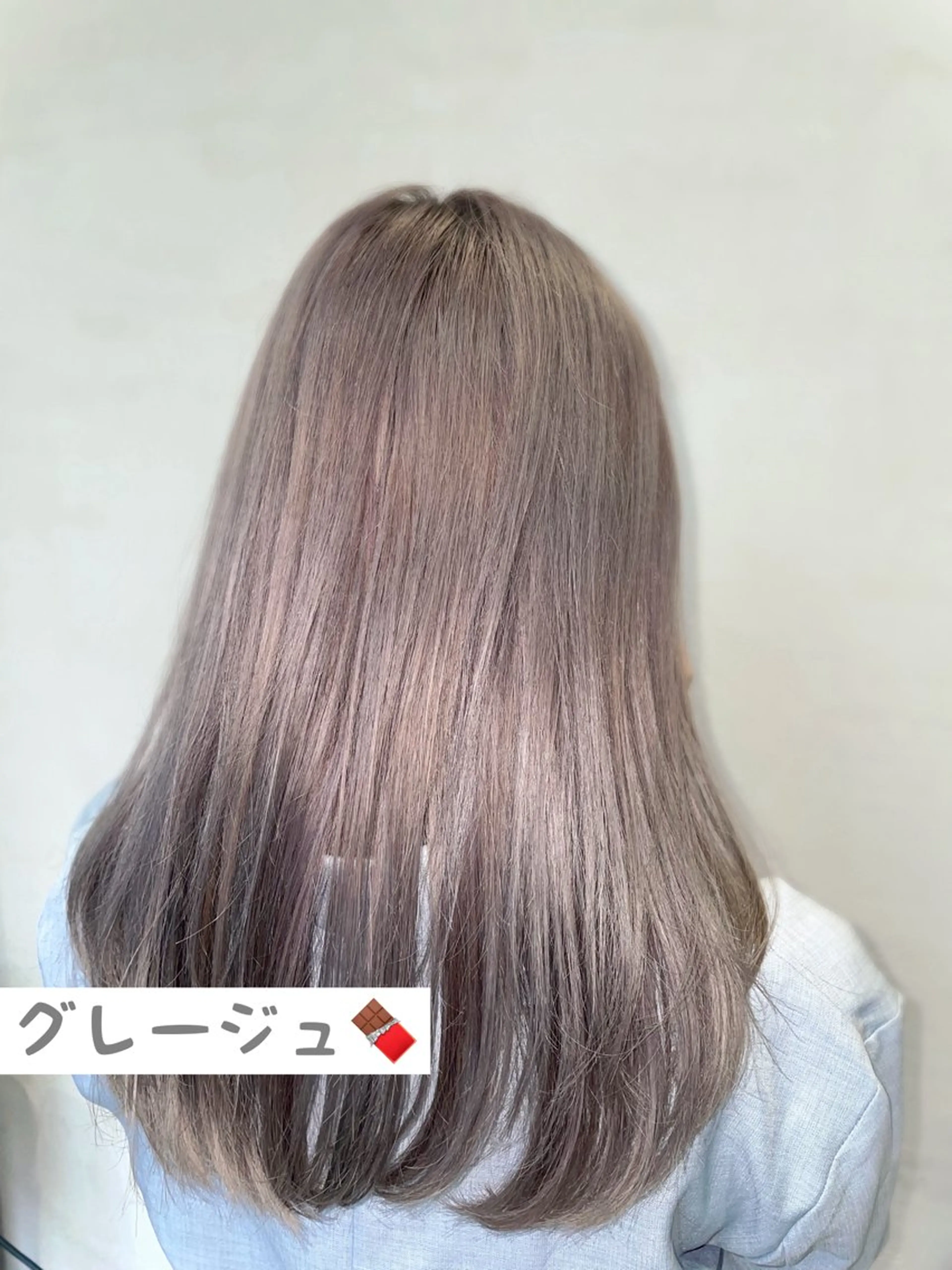 ロング のり🐼顔まわり/ 韓国/レイヤーカットのヘアスタイル