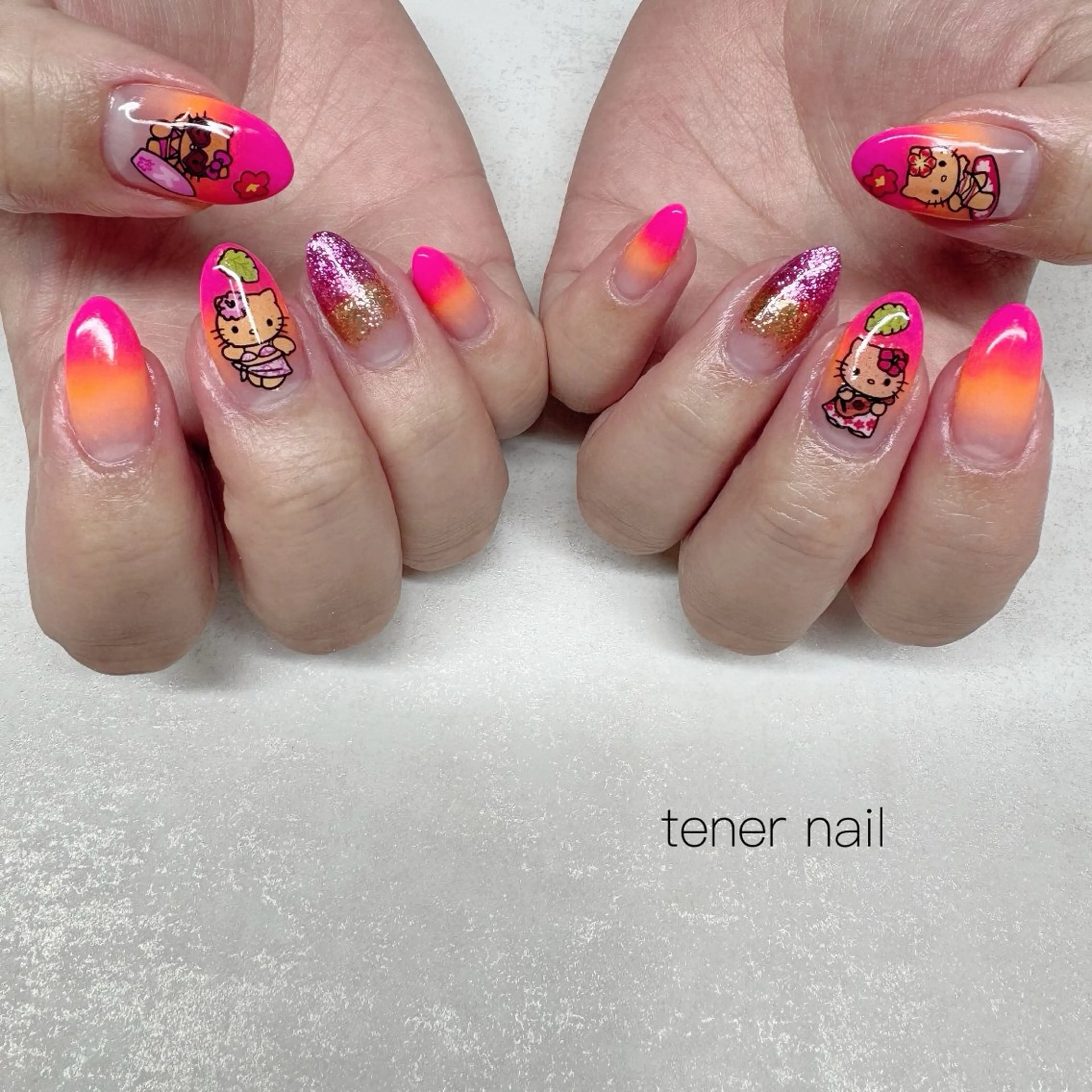 ネイル ハンドネイル tener  nail  テネルネイル所属・テネルネイル tener nailのネイルデザイン