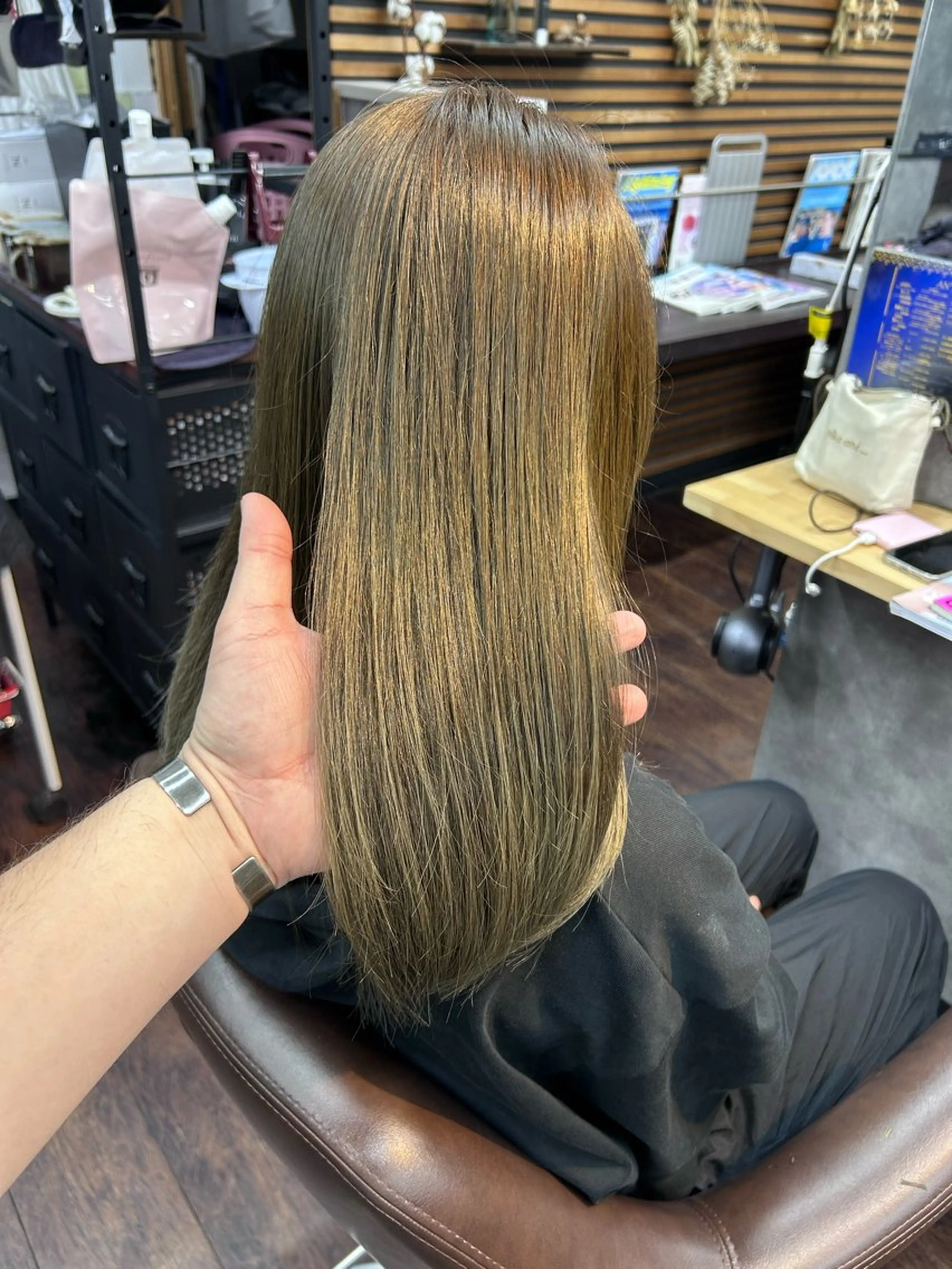 セミロング トリートメント カット ヘアカラー トリートメント AN'TIA小作代表 ⭐︎kazuma⭐︎のヘアスタイル