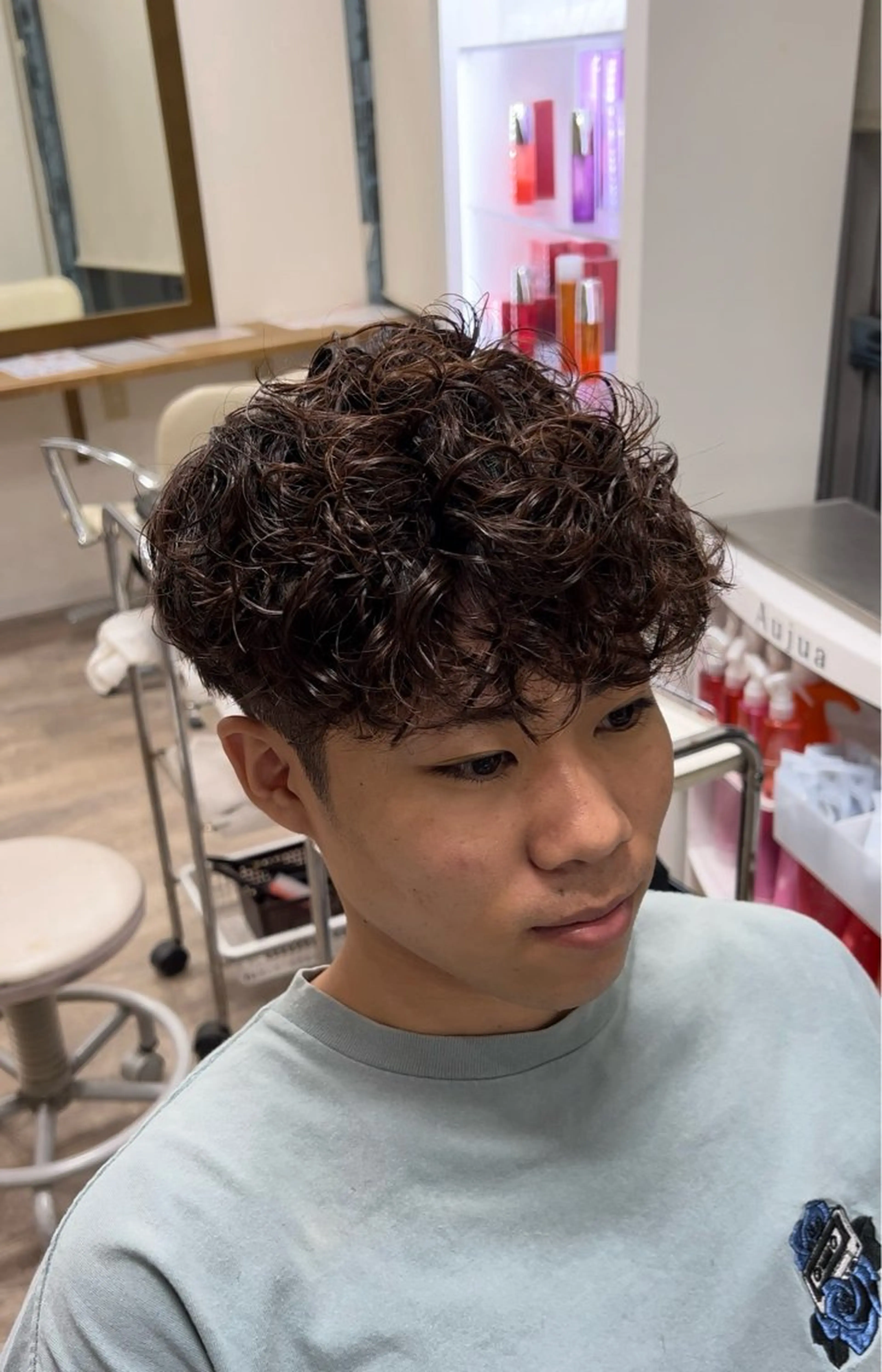 カラー パーマ メンズ hairs 897のヘアスタイル