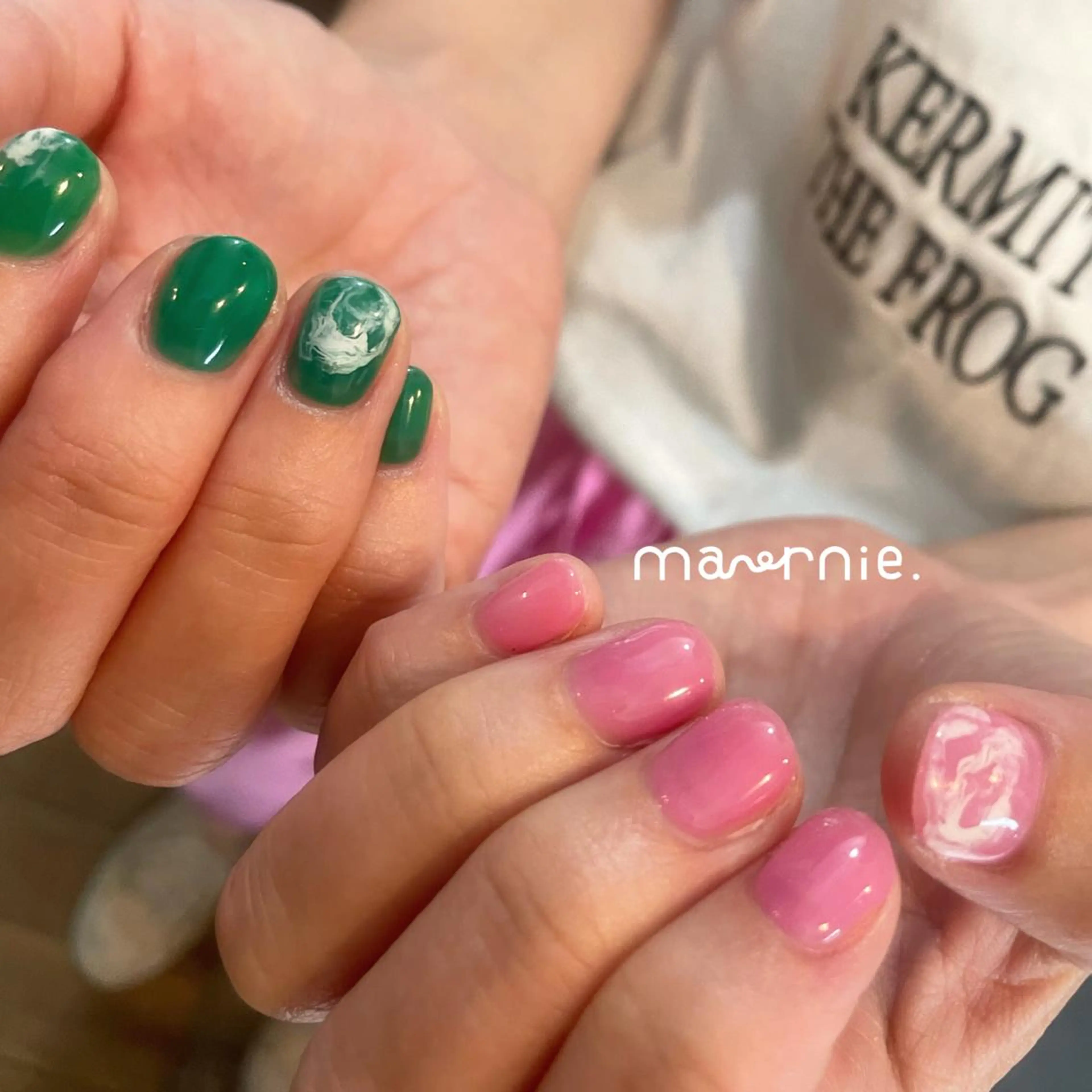ネイル ハンドネイル ハンドケア nail room marnie.のネイルデザイン