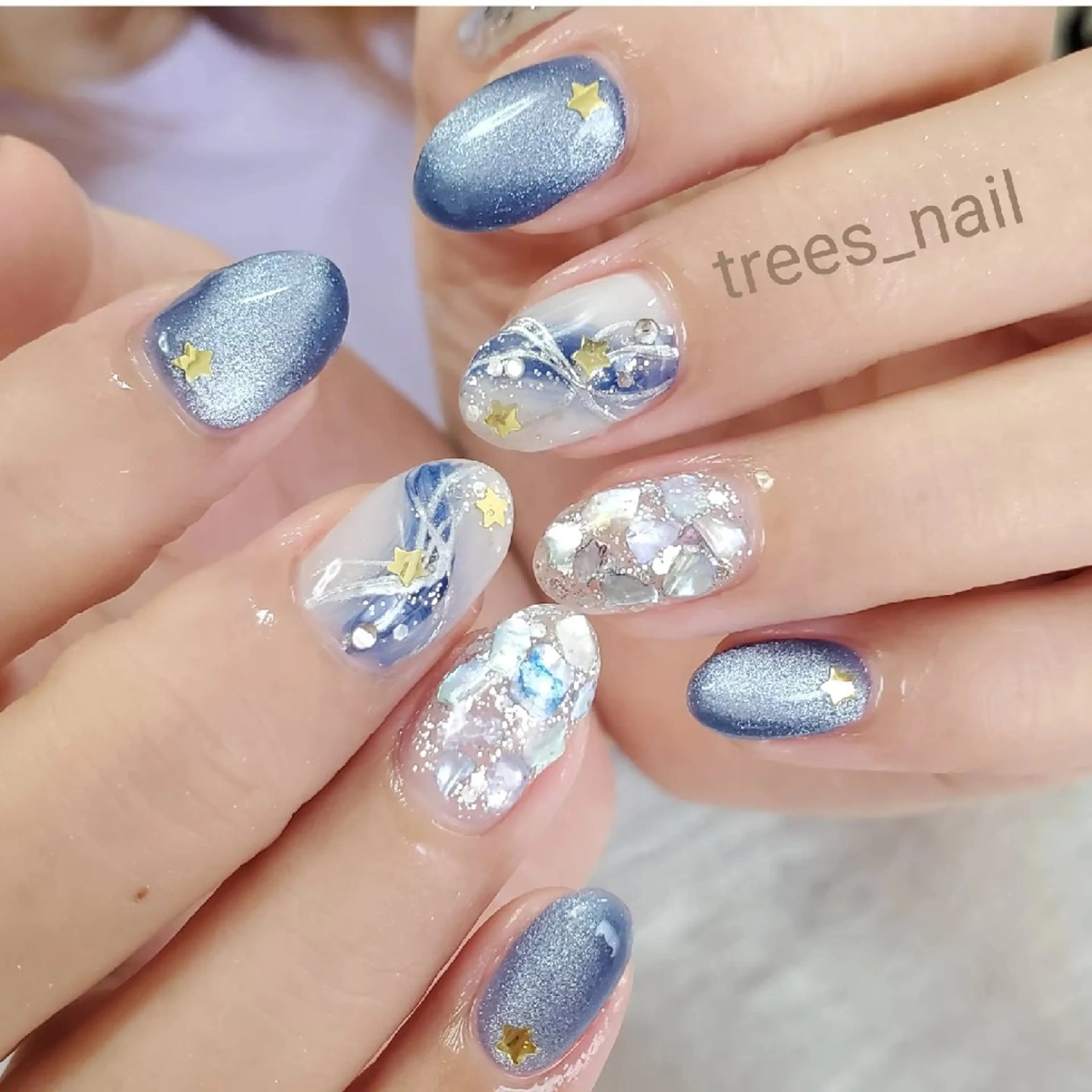 ネイル trees_ nailのネイルデザイン