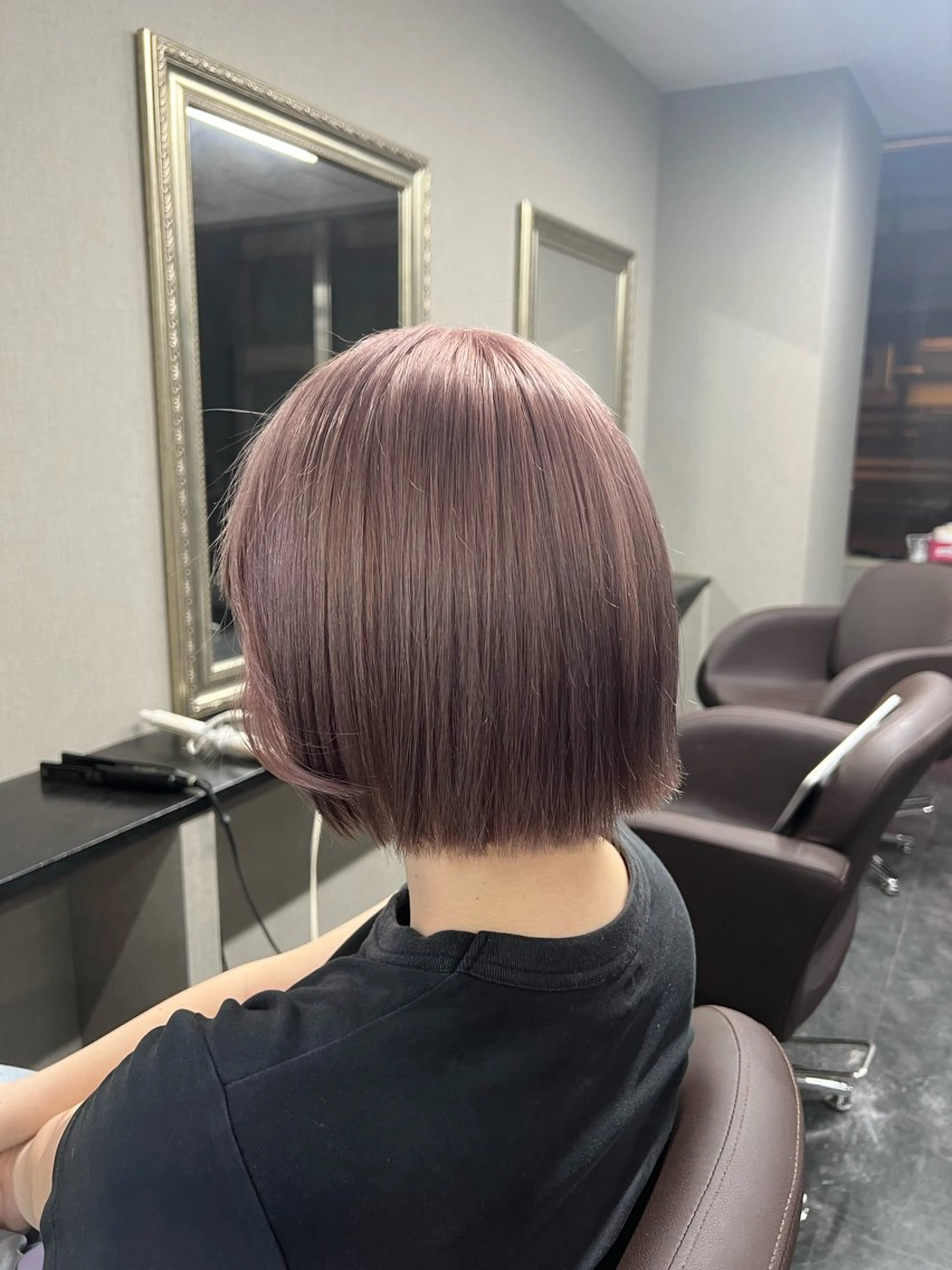 ショート カラー ヘアカラー ハイトーンカラー 坂本 翼のヘアスタイル