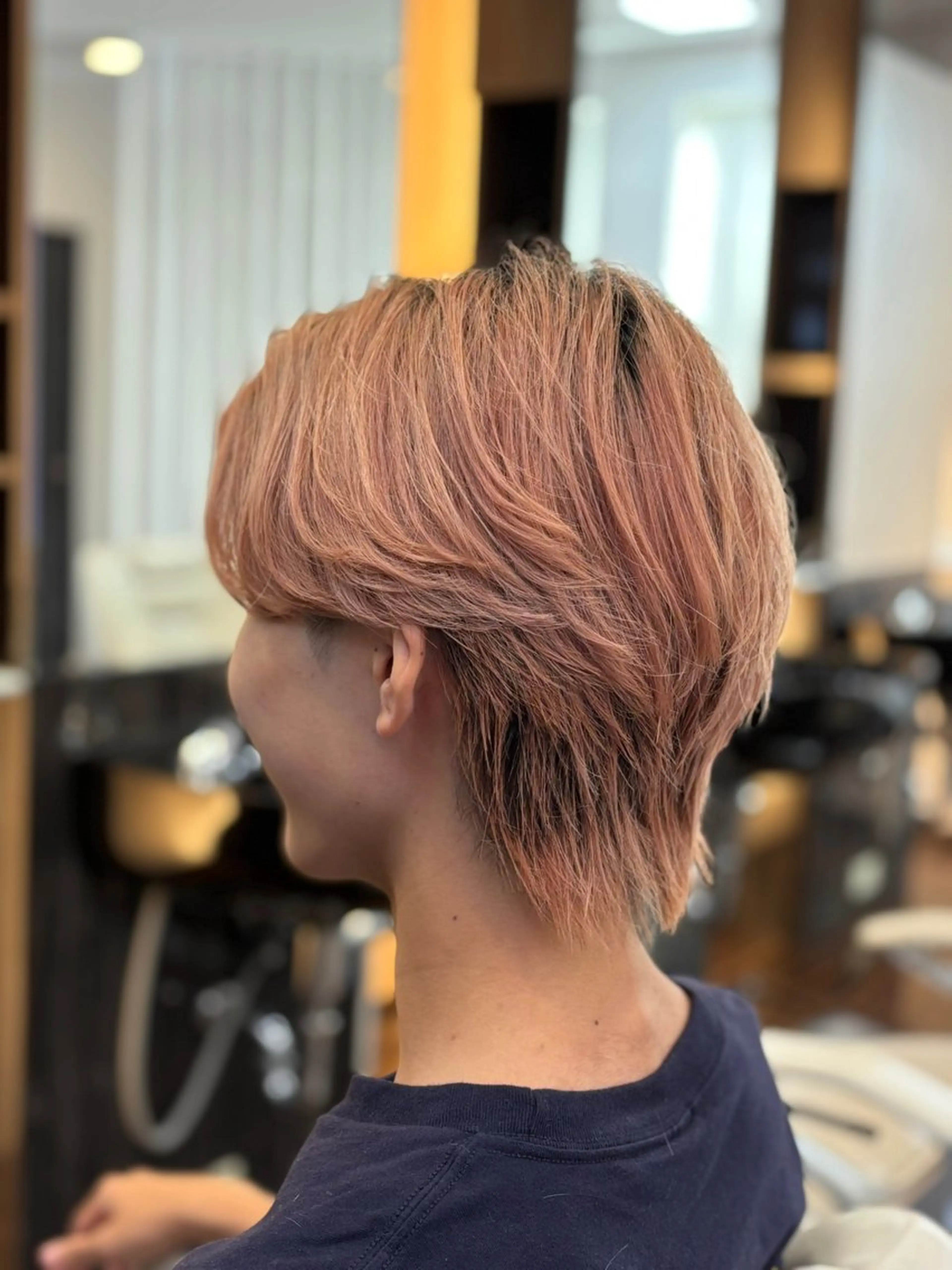 カラー 川名 利器のヘアスタイル