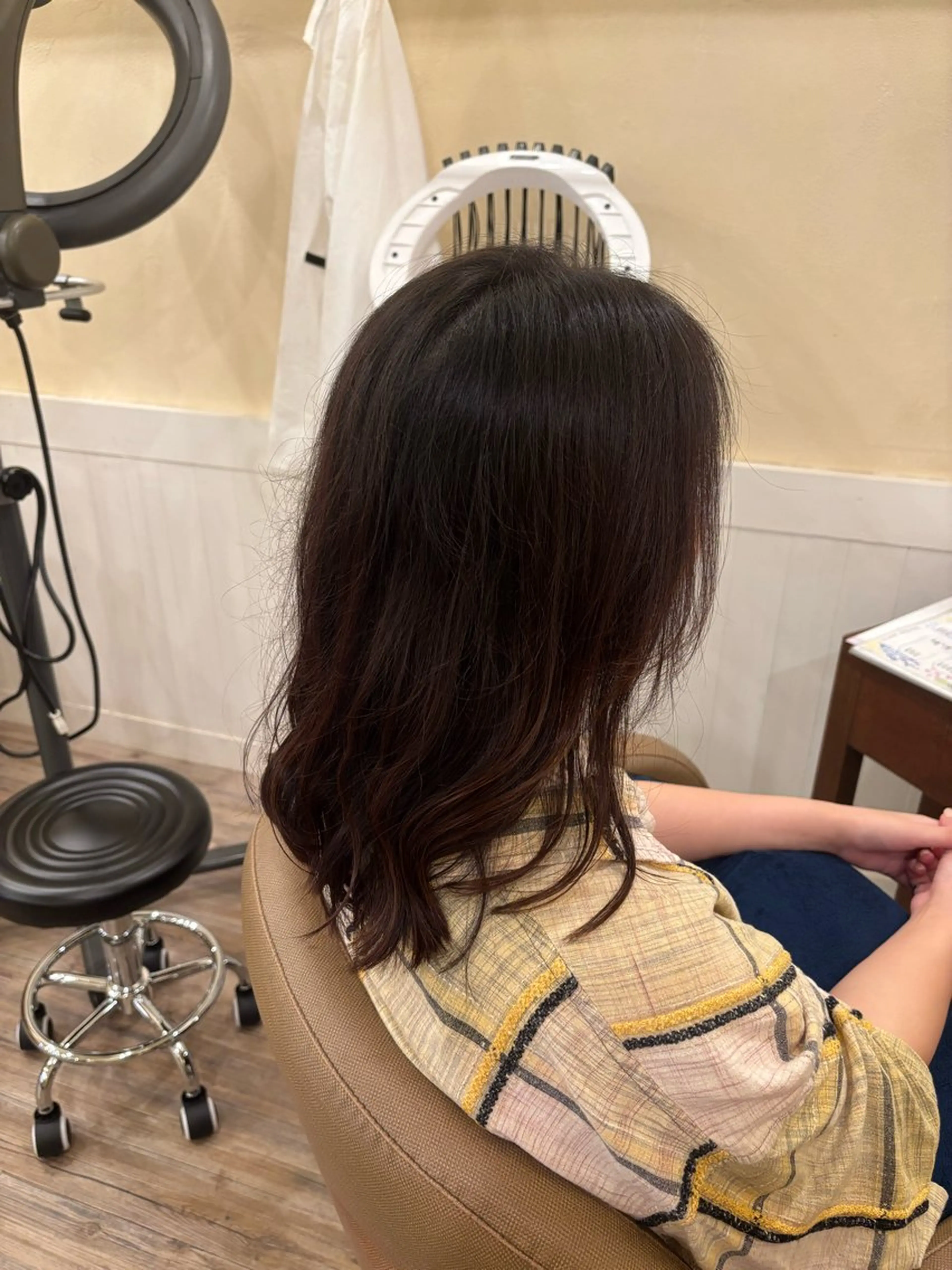 ミディアム 中野 幸成のヘアスタイル