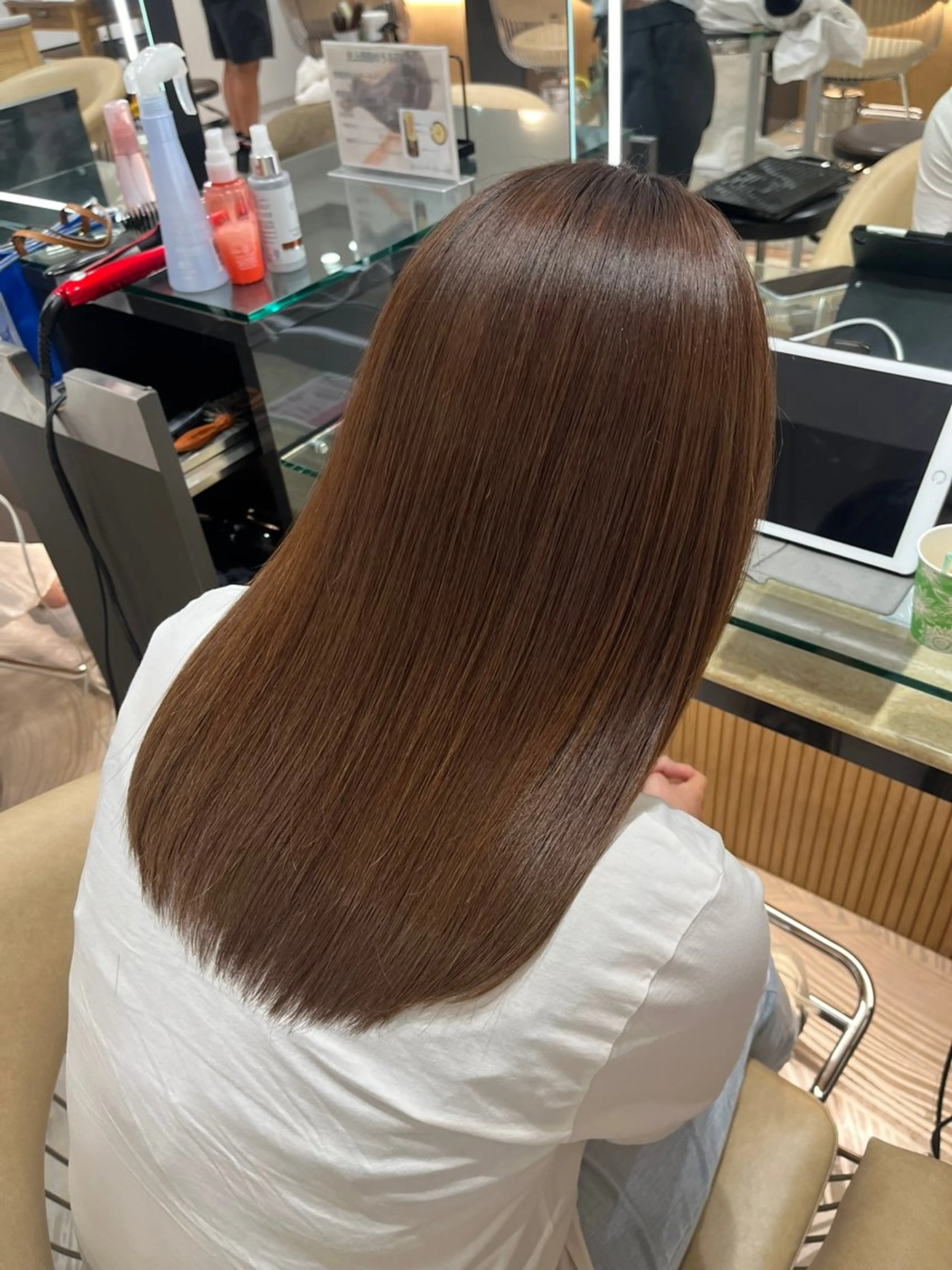 ミディアム ヘアアレンジ トリートメント ヘアセット 髪質改善/艶髪 /SARA💕のヘアスタイル
