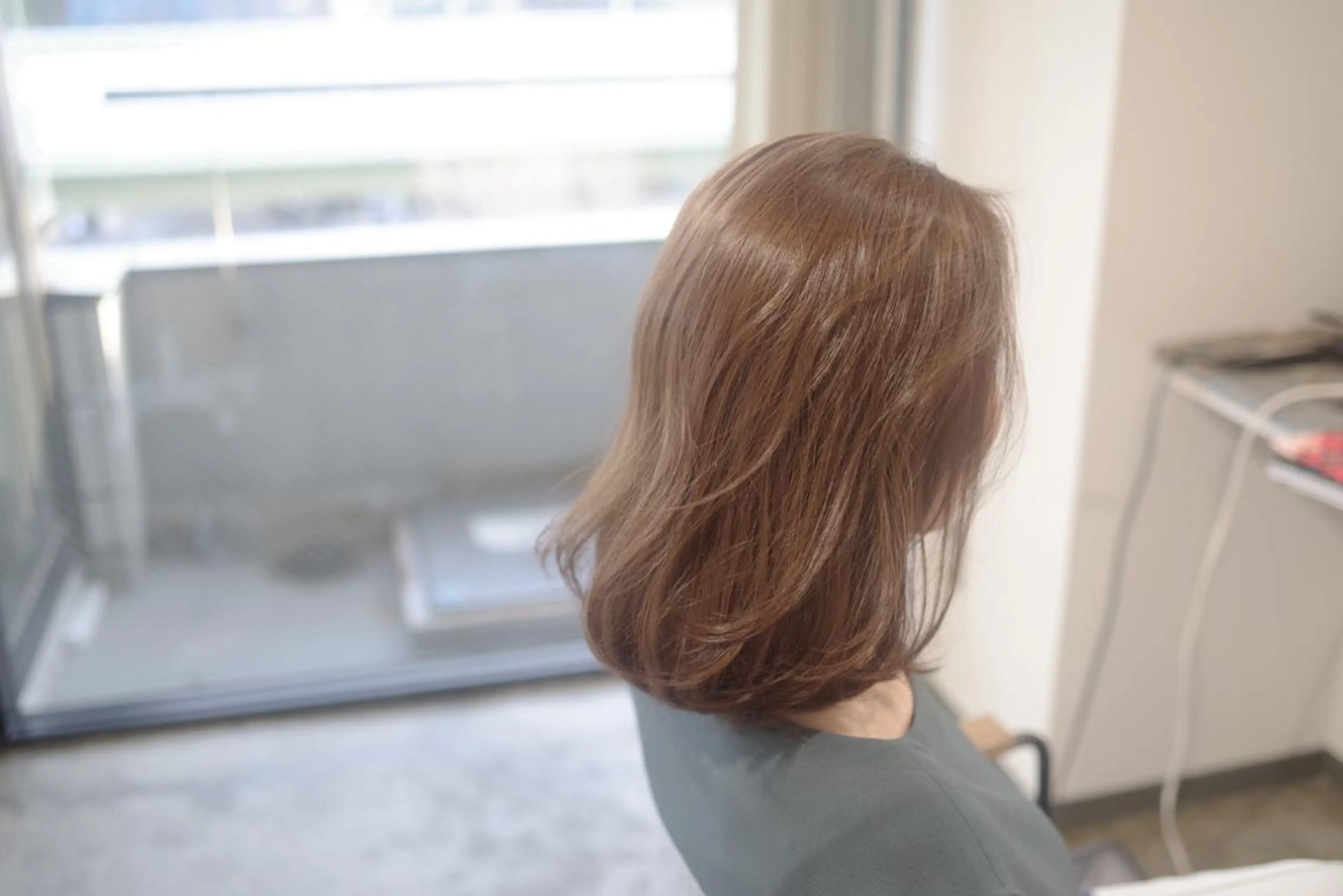 ミディアム ヘアカラー トリートメント etore 矢場町 南沙希のヘアスタイル