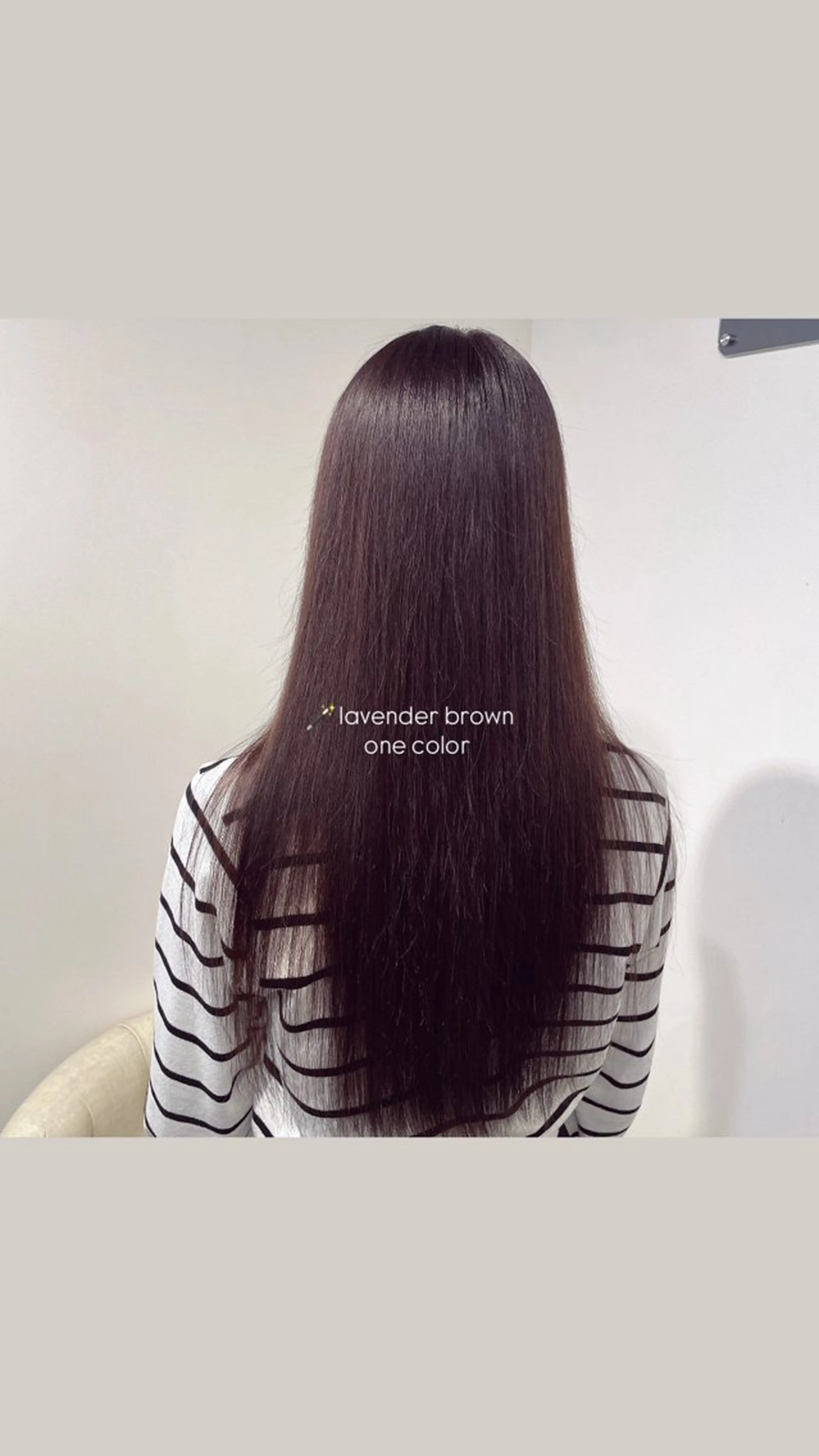 ロング カット エクステ レイヤー🩵ミルク ティーカラー/Miuのヘアスタイル