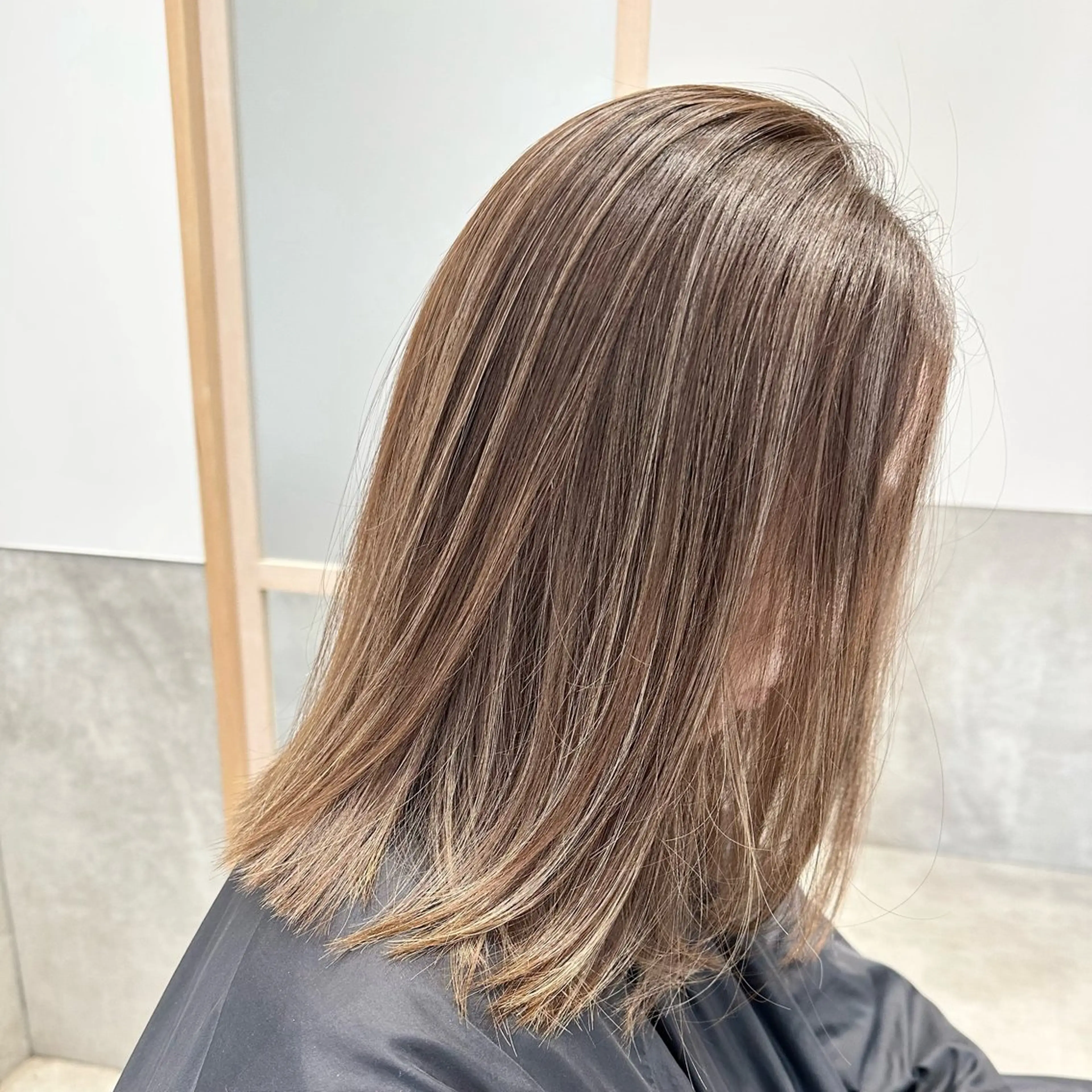 ショート ヘアカラー バレイヤージュ修正 Yusukeのヘアスタイル
