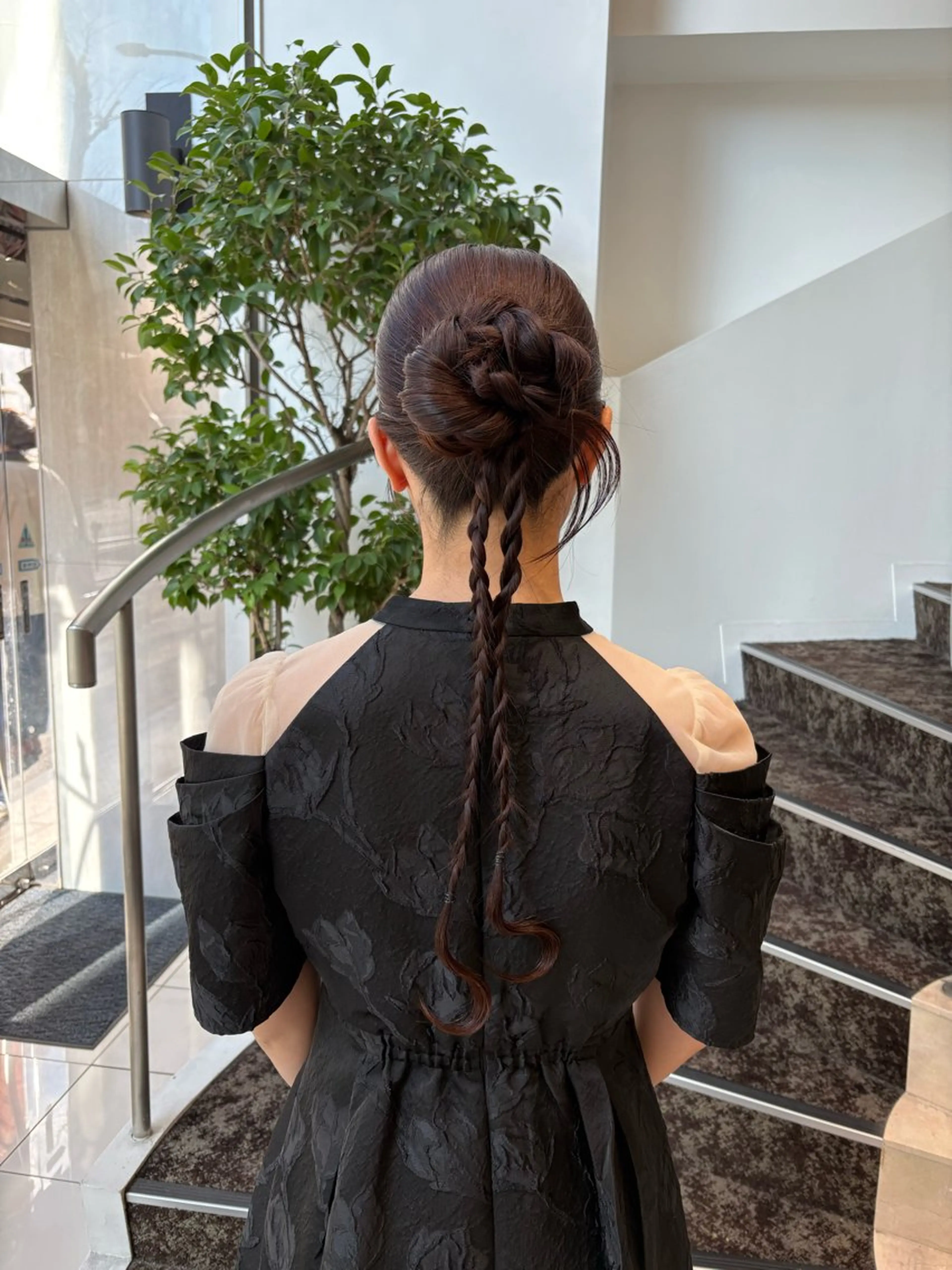 ヘアアレンジ ヘアセット BiBi  藪 菜月のヘアスタイル